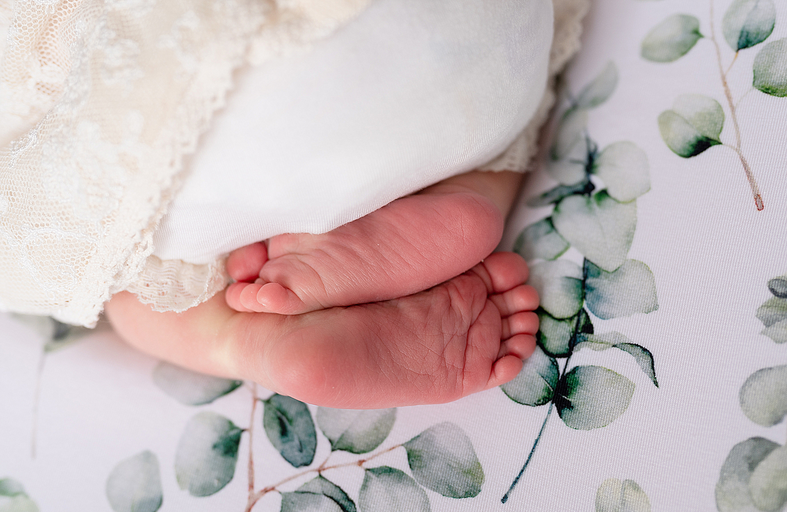 Малышка Ева. Один месяц. Первый месяц жизни. Детский и семейный фотограф в Красноярске. Фотосессии новорожденных малышей до 1 месяца