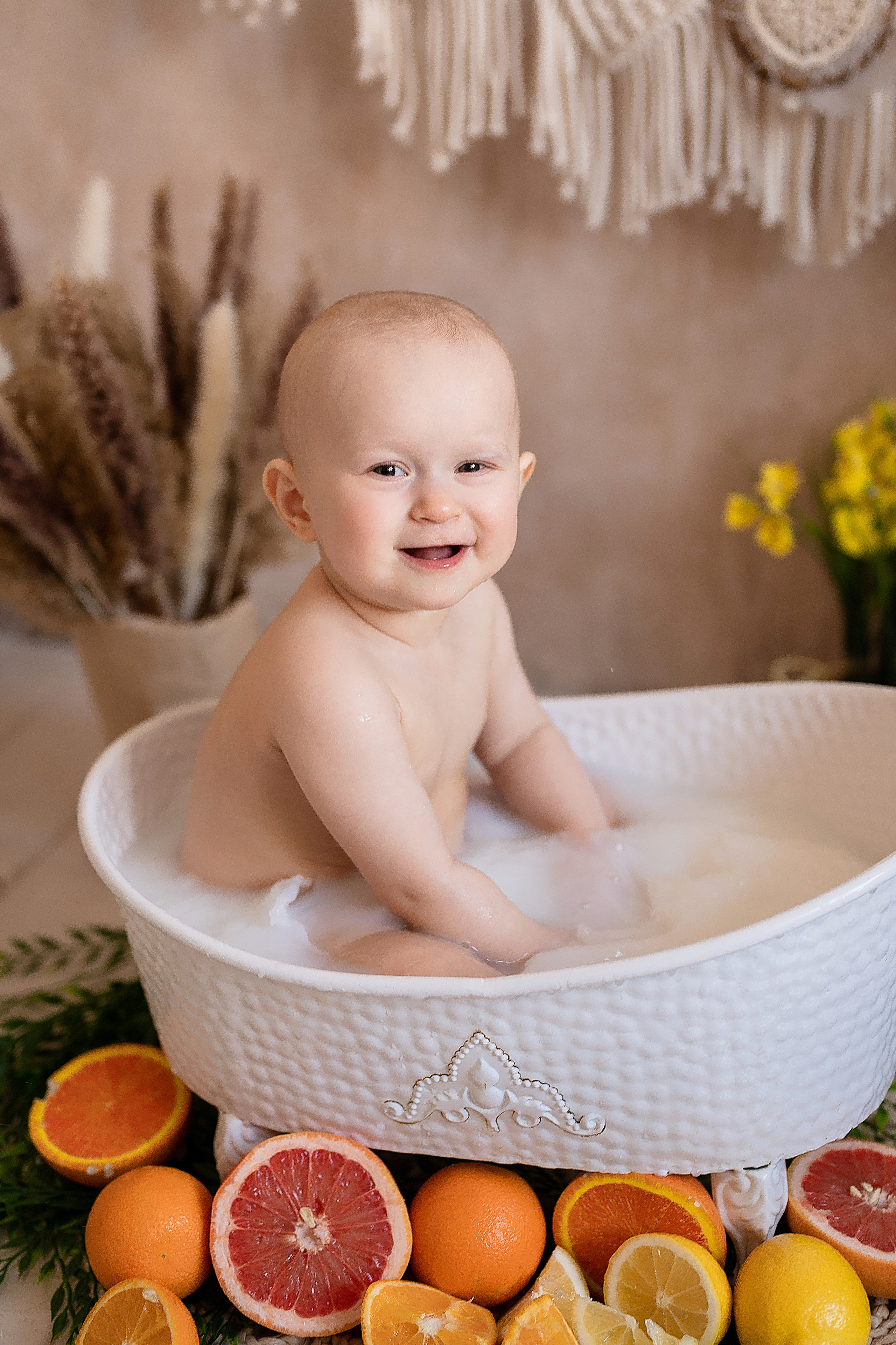 Дарья. Первый годик. Детский и семейный фотограф в Красноярске. Фотосессии новорожденных малышей до 1 месяца