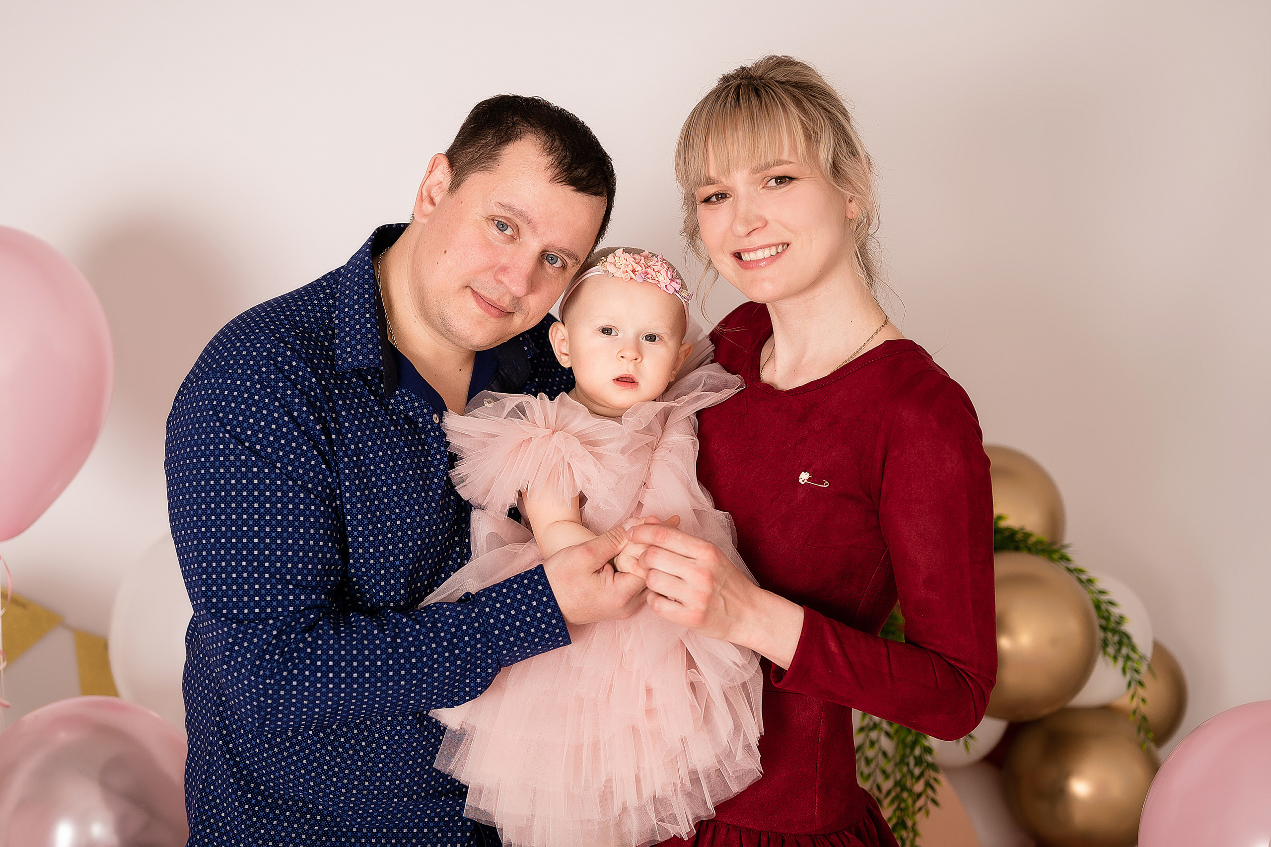 Дарья. Первый годик. Детский и семейный фотограф в Красноярске. Фотосессии новорожденных малышей до 1 месяца