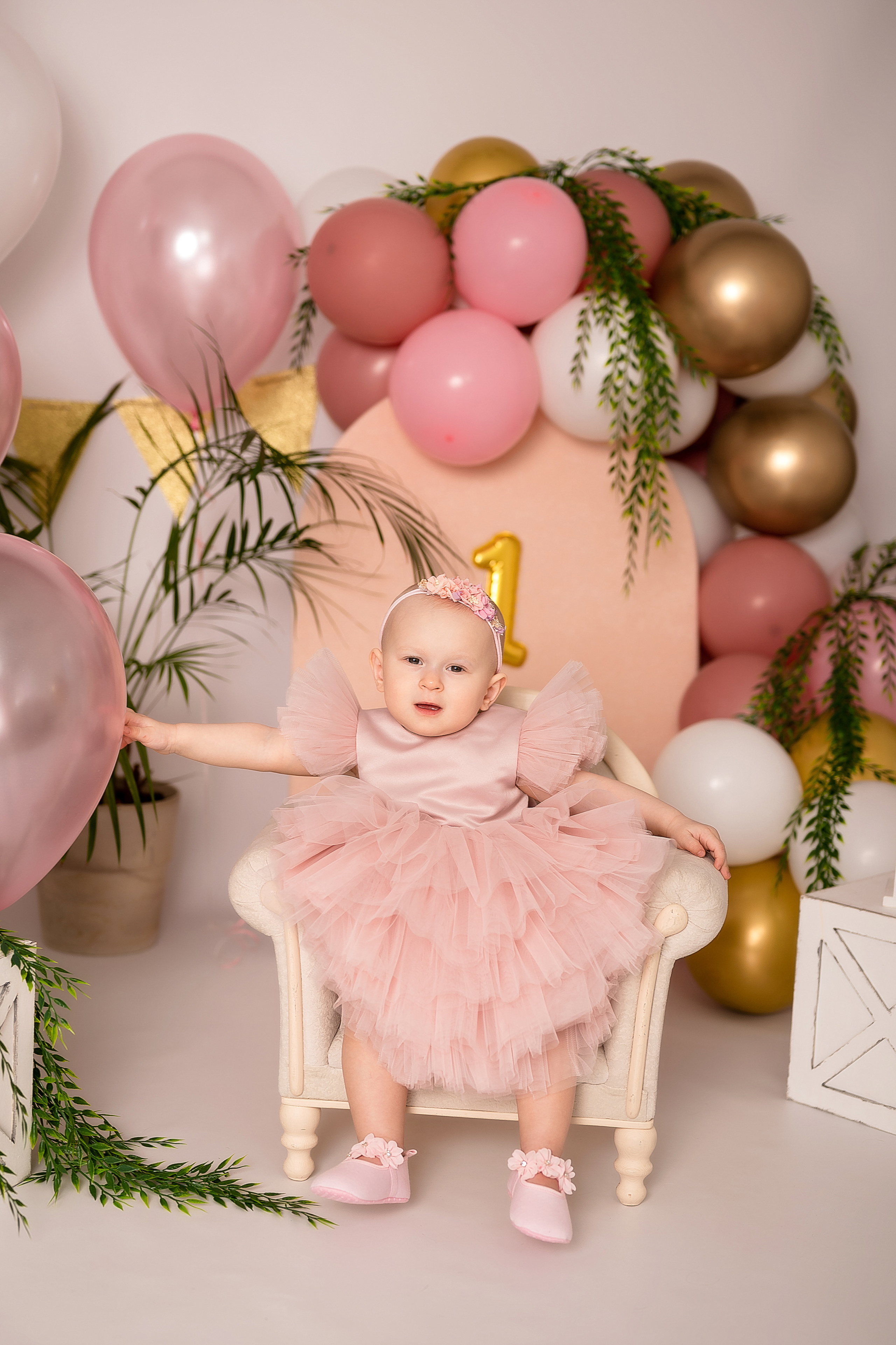 Дарья. Первый годик. Детский и семейный фотограф в Красноярске. Фотосессии новорожденных малышей до 1 месяца