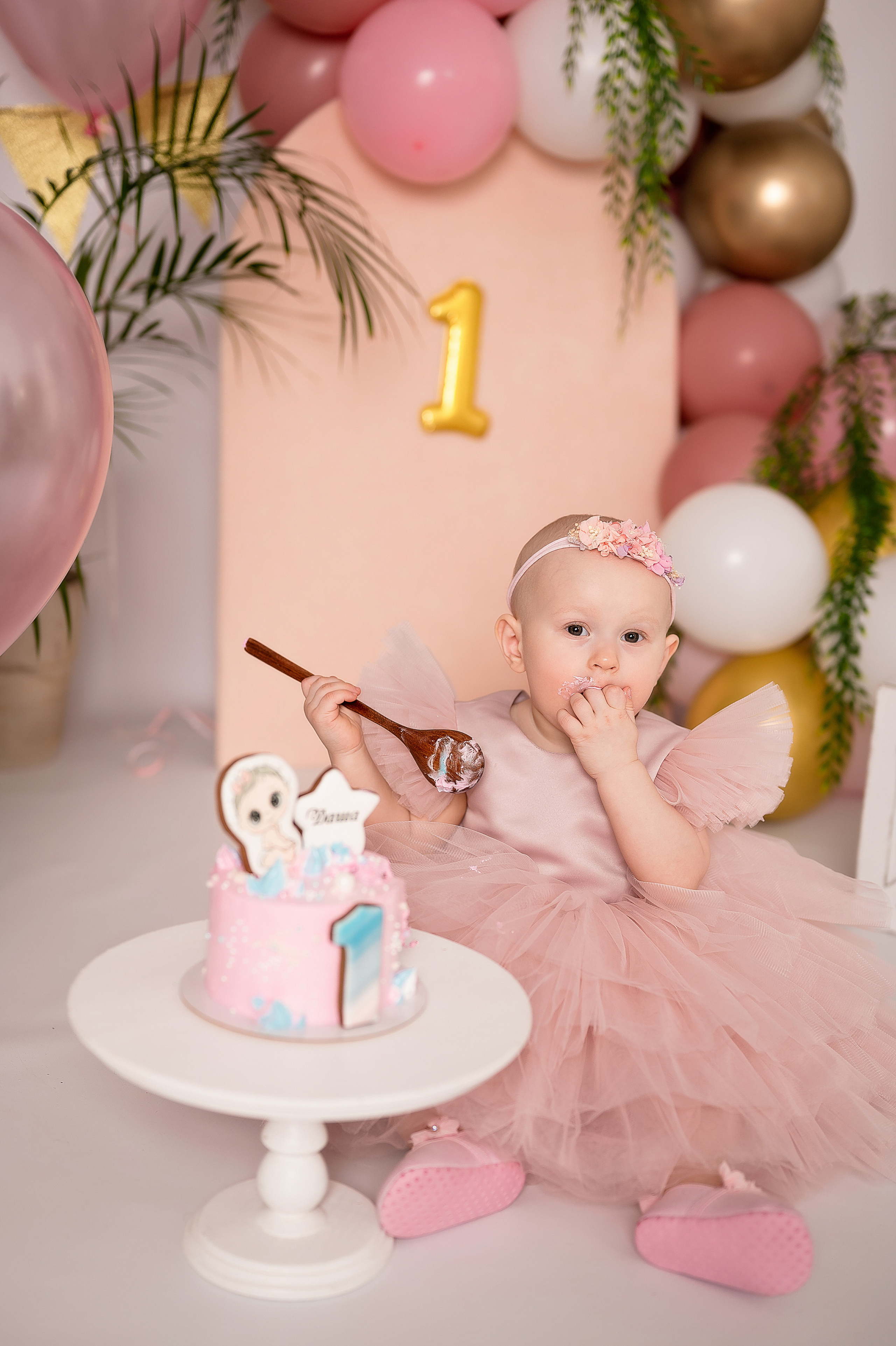 Дарья. Первый годик. Детский и семейный фотограф в Красноярске. Фотосессии новорожденных малышей до 1 месяца