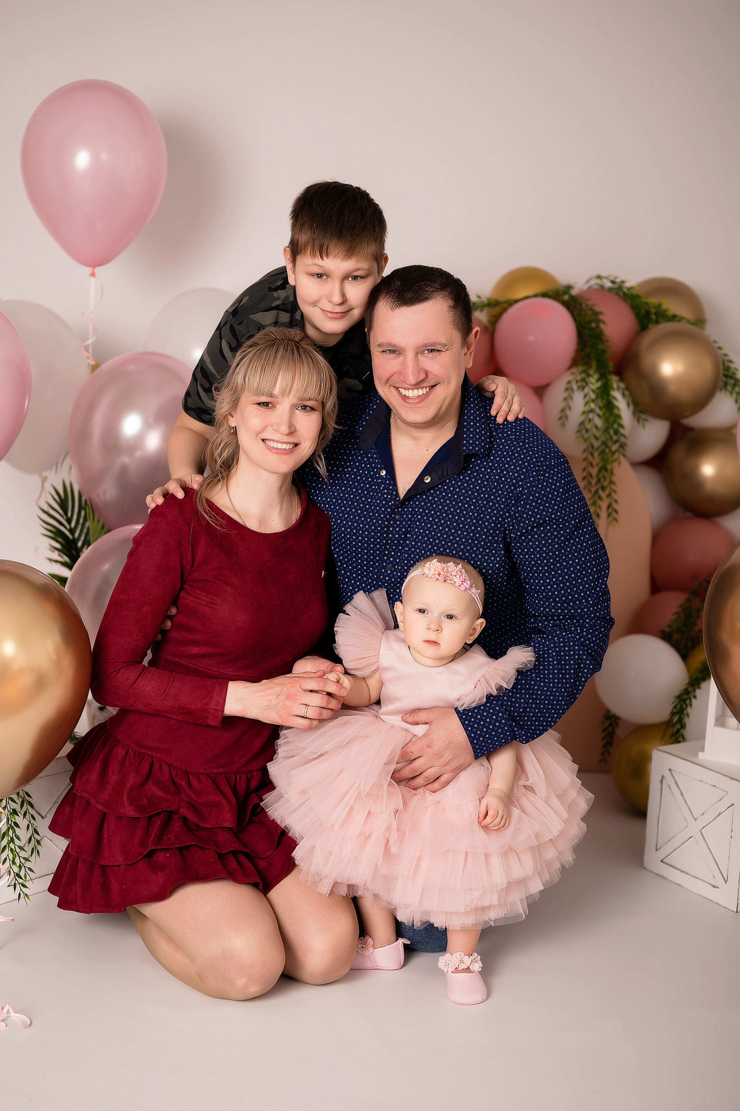 Дарья. Первый годик. Детский и семейный фотограф в Красноярске. Фотосессии новорожденных малышей до 1 месяца