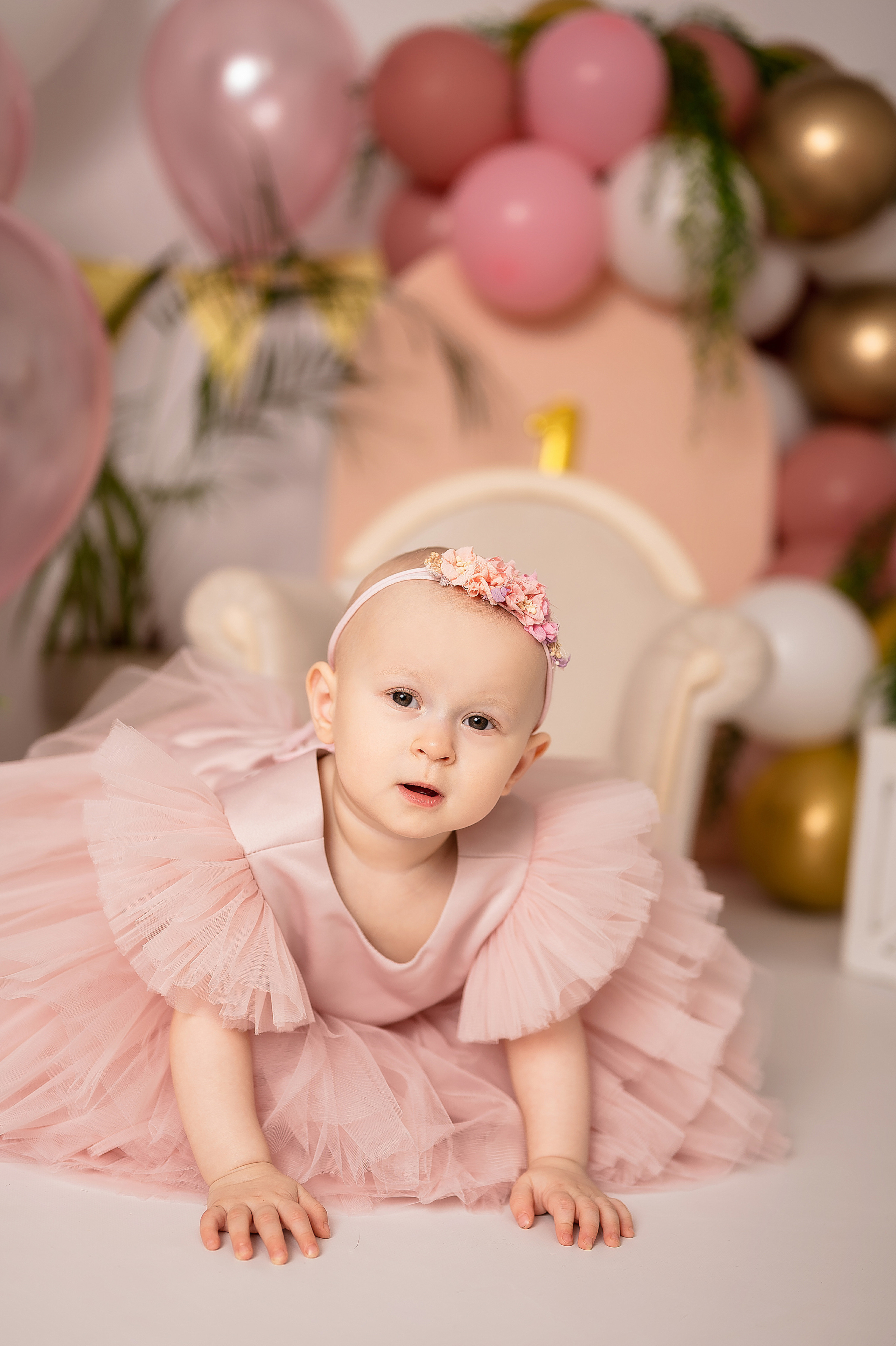 Дарья. Первый годик. Детский и семейный фотограф в Красноярске. Фотосессии новорожденных малышей до 1 месяца