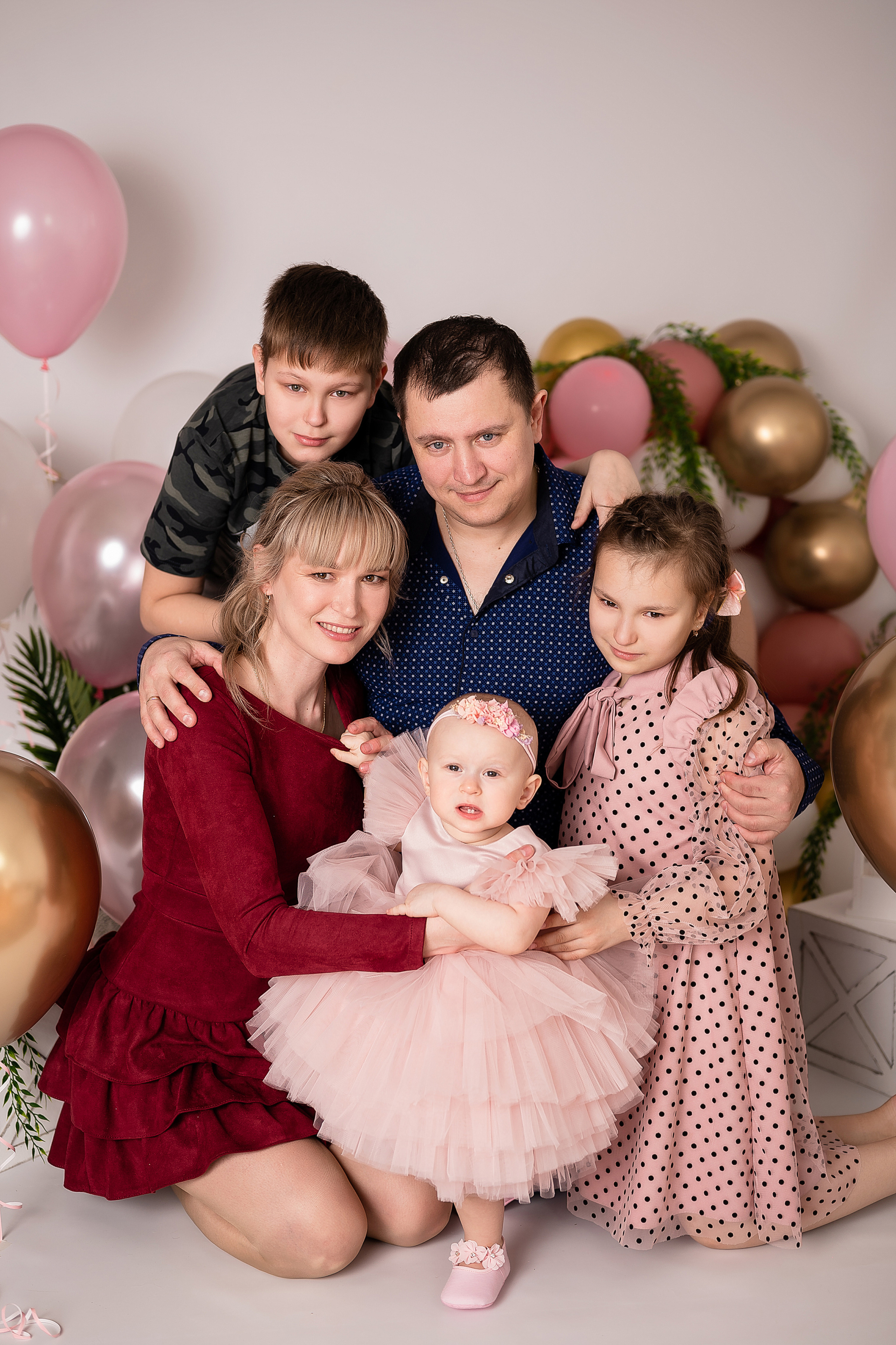 Дарья. Первый годик. Детский и семейный фотограф в Красноярске. Фотосессии новорожденных малышей до 1 месяца