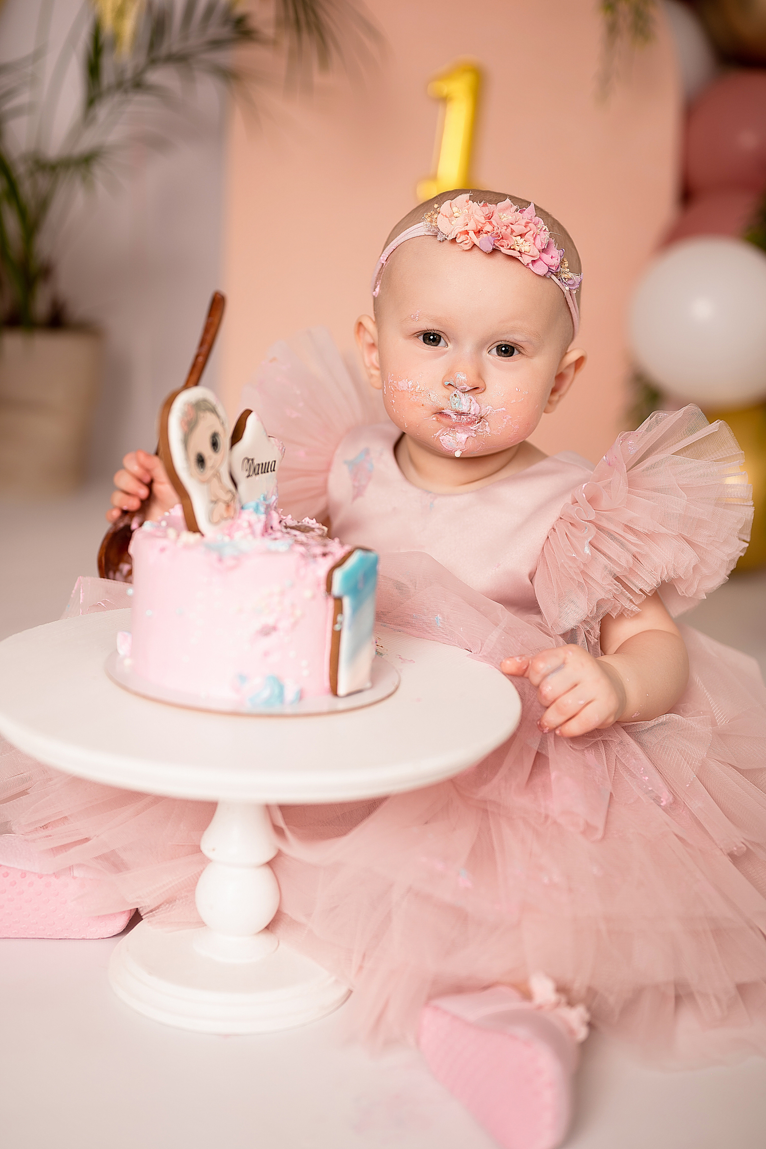 Дарья. Первый годик. Детский и семейный фотограф в Красноярске. Фотосессии новорожденных малышей до 1 месяца