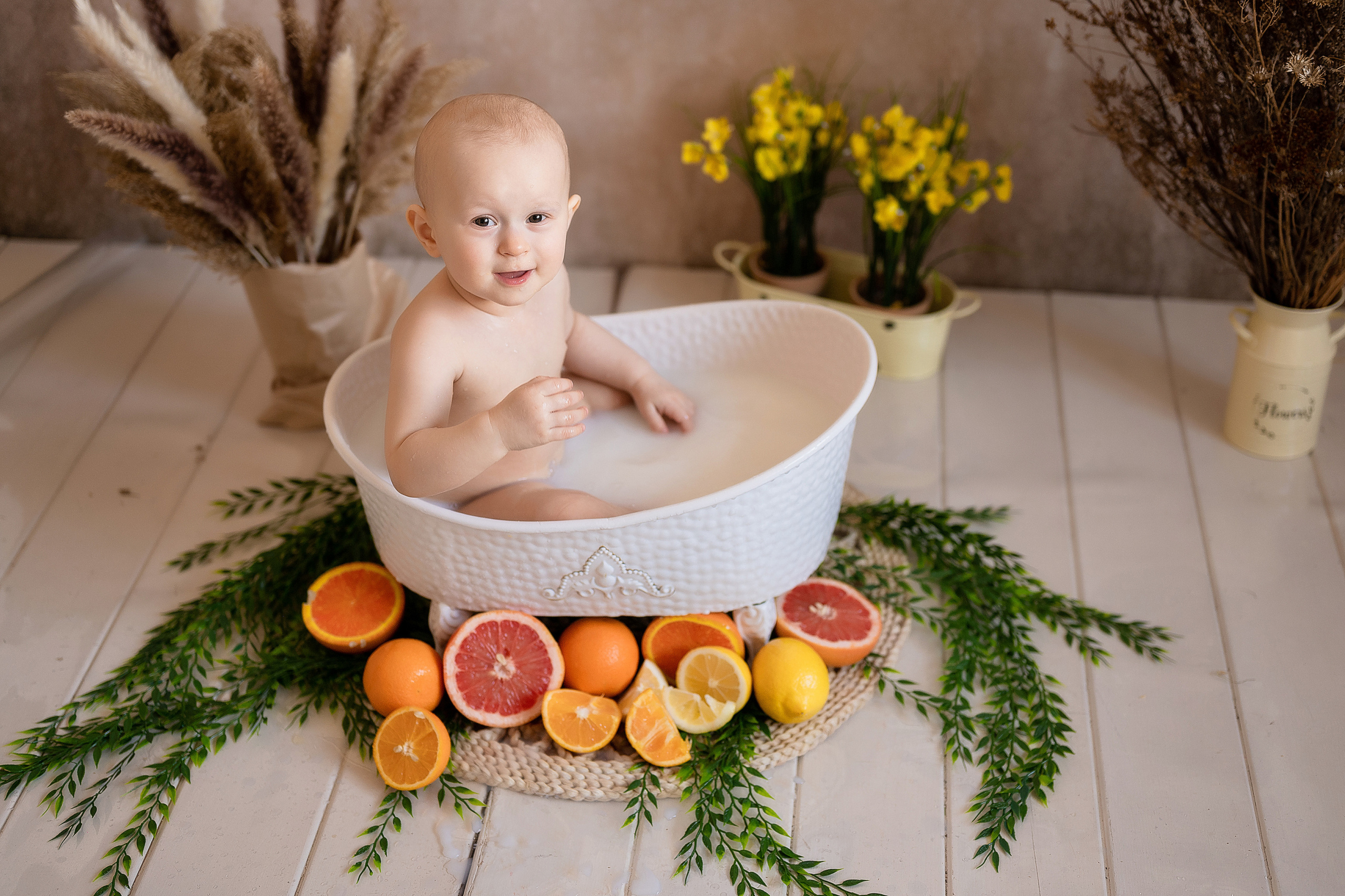 Дарья. Первый годик. Детский и семейный фотограф в Красноярске. Фотосессии новорожденных малышей до 1 месяца