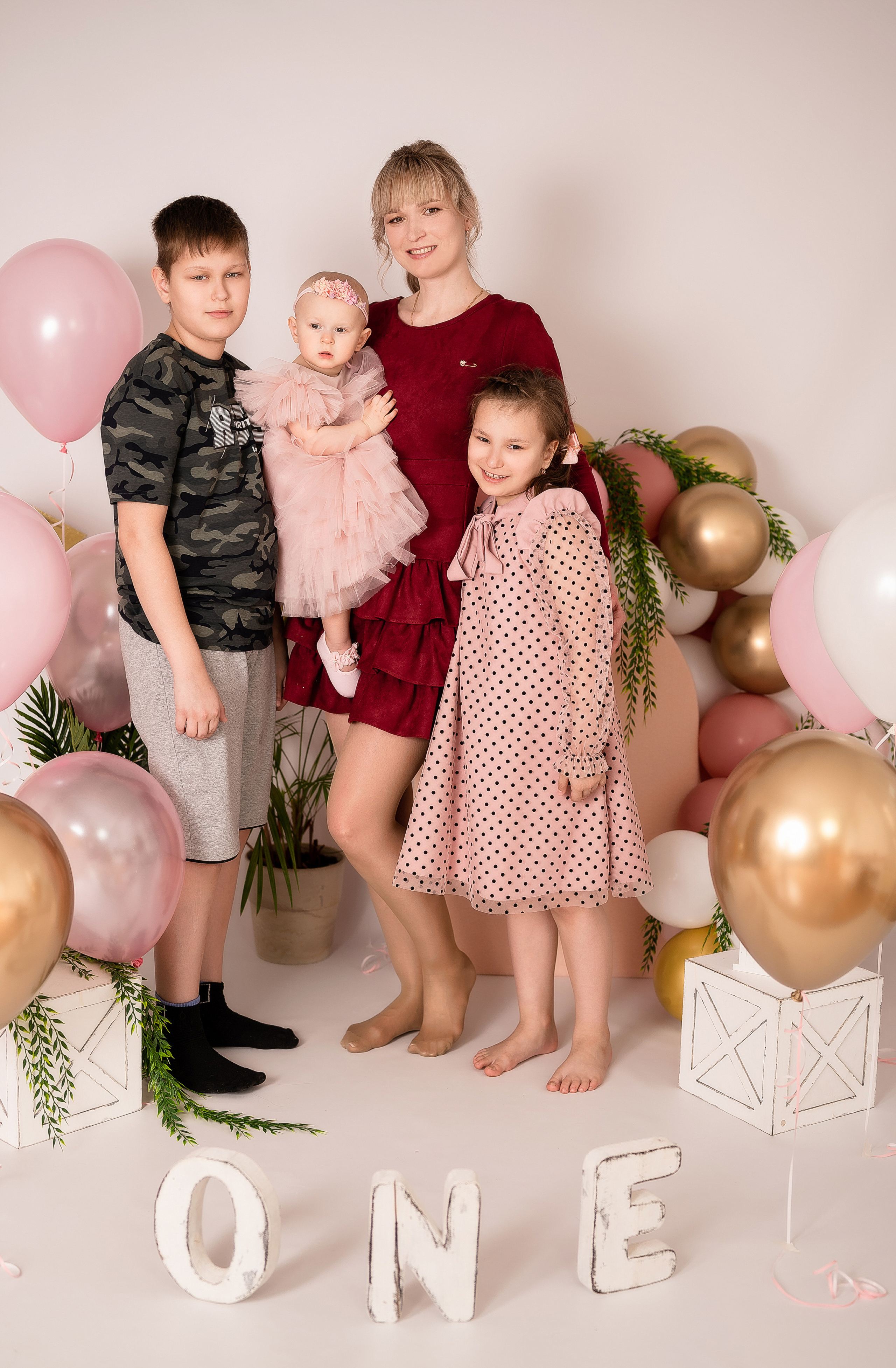 Дарья. Первый годик. Детский и семейный фотограф в Красноярске. Фотосессии новорожденных малышей до 1 месяца