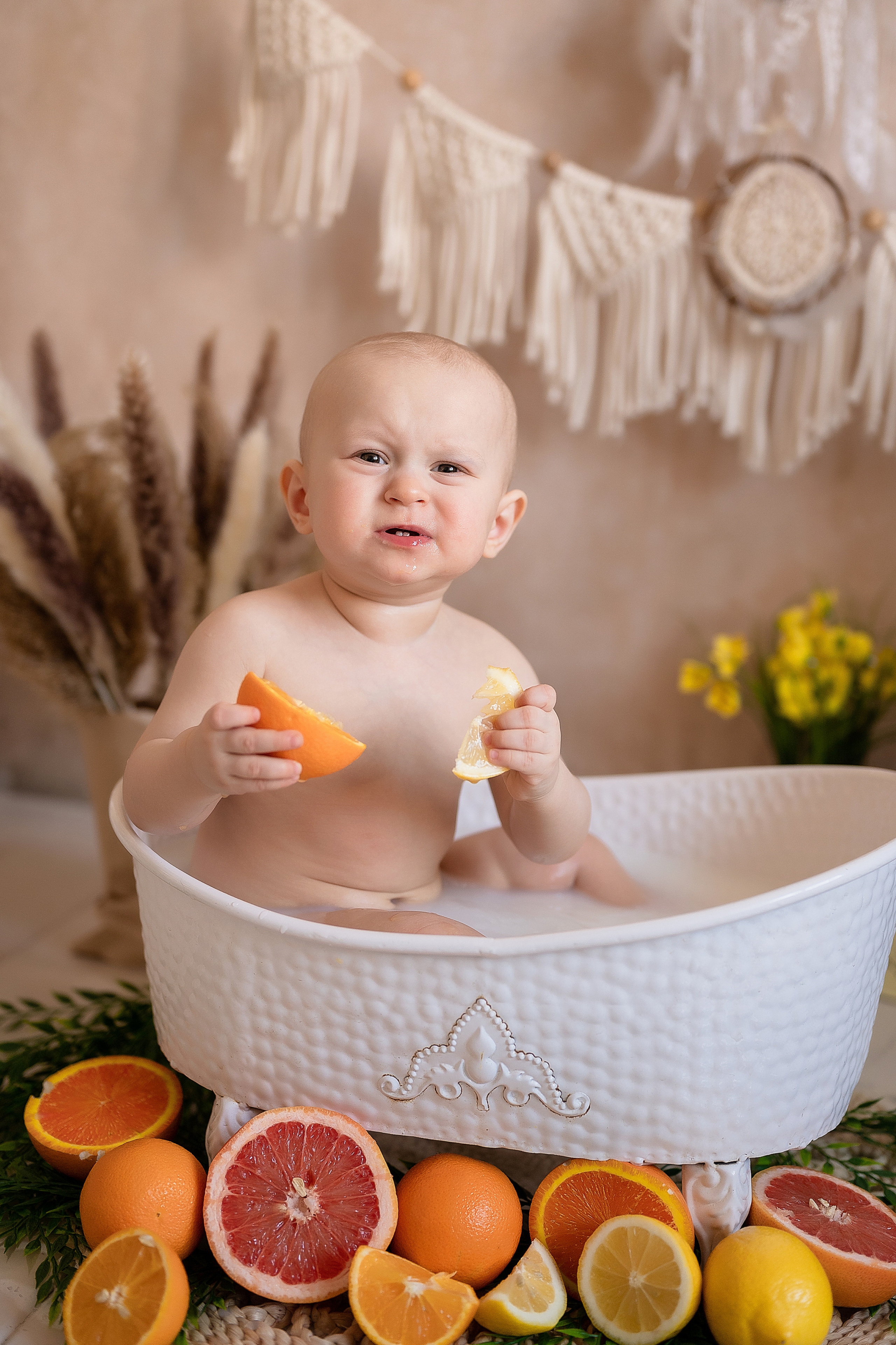 Дарья. Первый годик. Детский и семейный фотограф в Красноярске. Фотосессии новорожденных малышей до 1 месяца