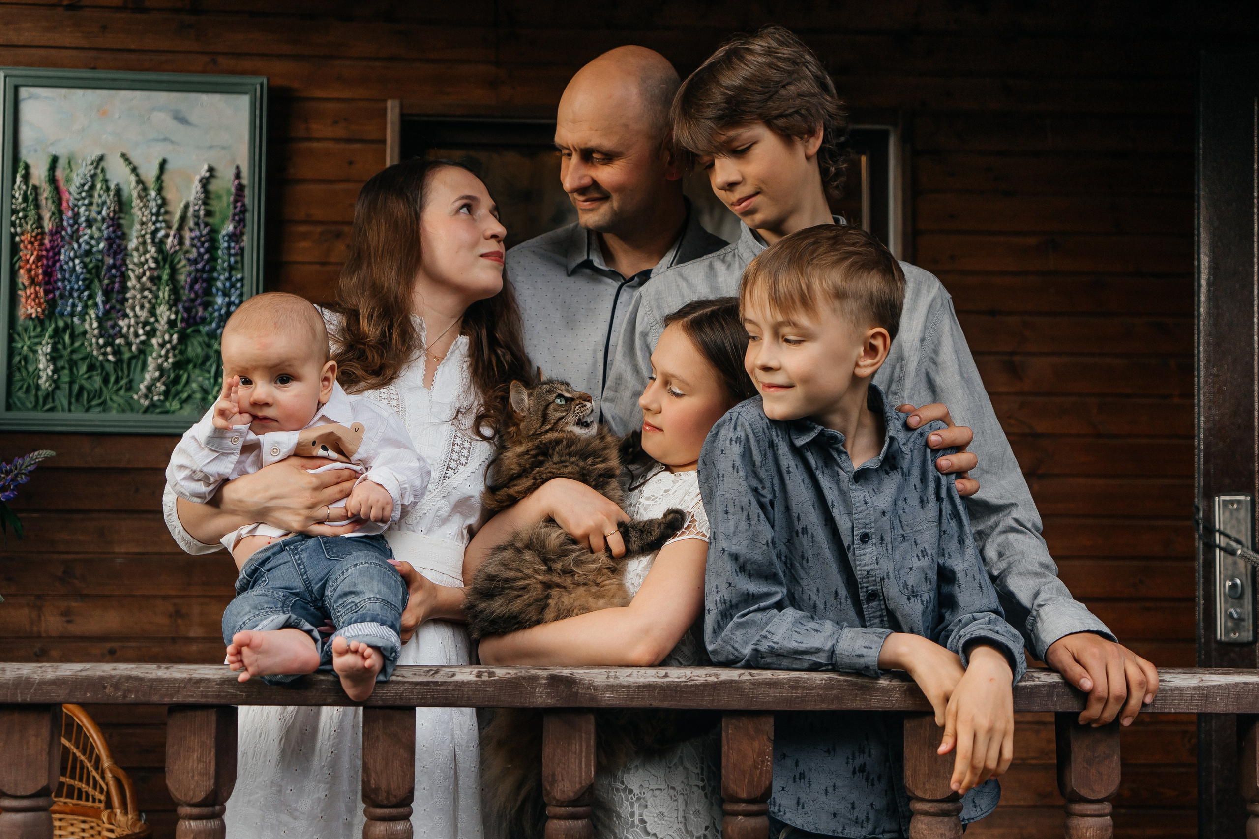 Мой дом — моя крепость. Портретный и семейный фотограф Ксения Казанцева