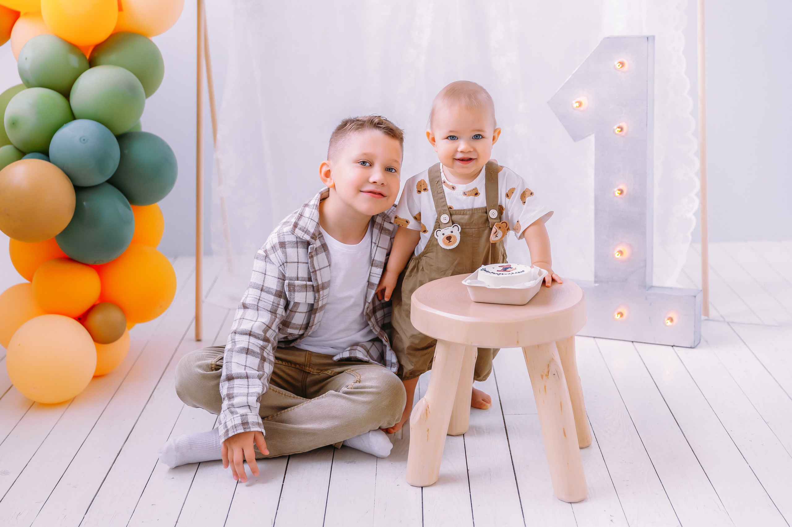 Фотосессия на первый годик. Семейный и детский фотограф в Мурманске Карина Березина