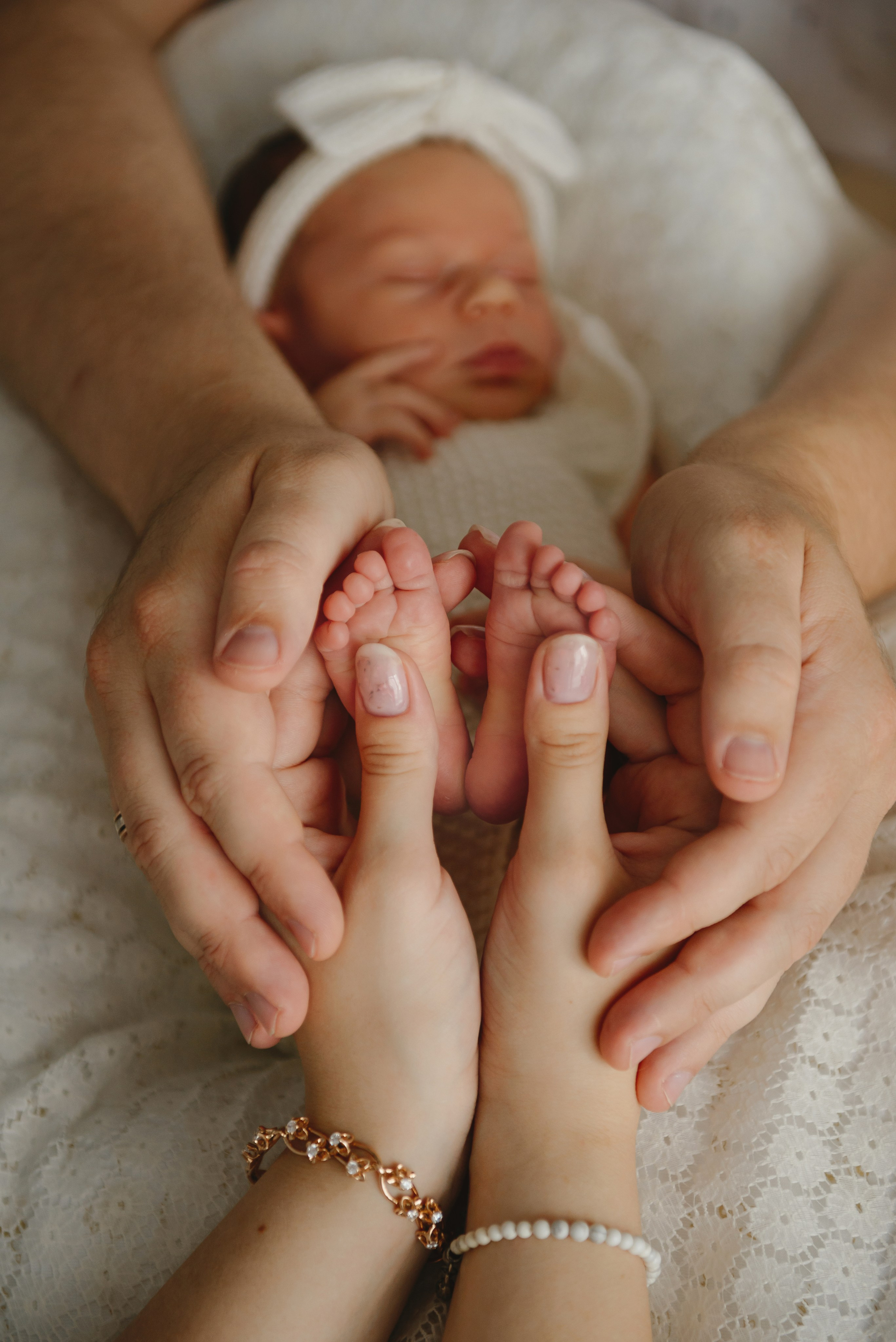 Съемка новорожденных. Фотограф новорожденных в Ростове-на-Дону