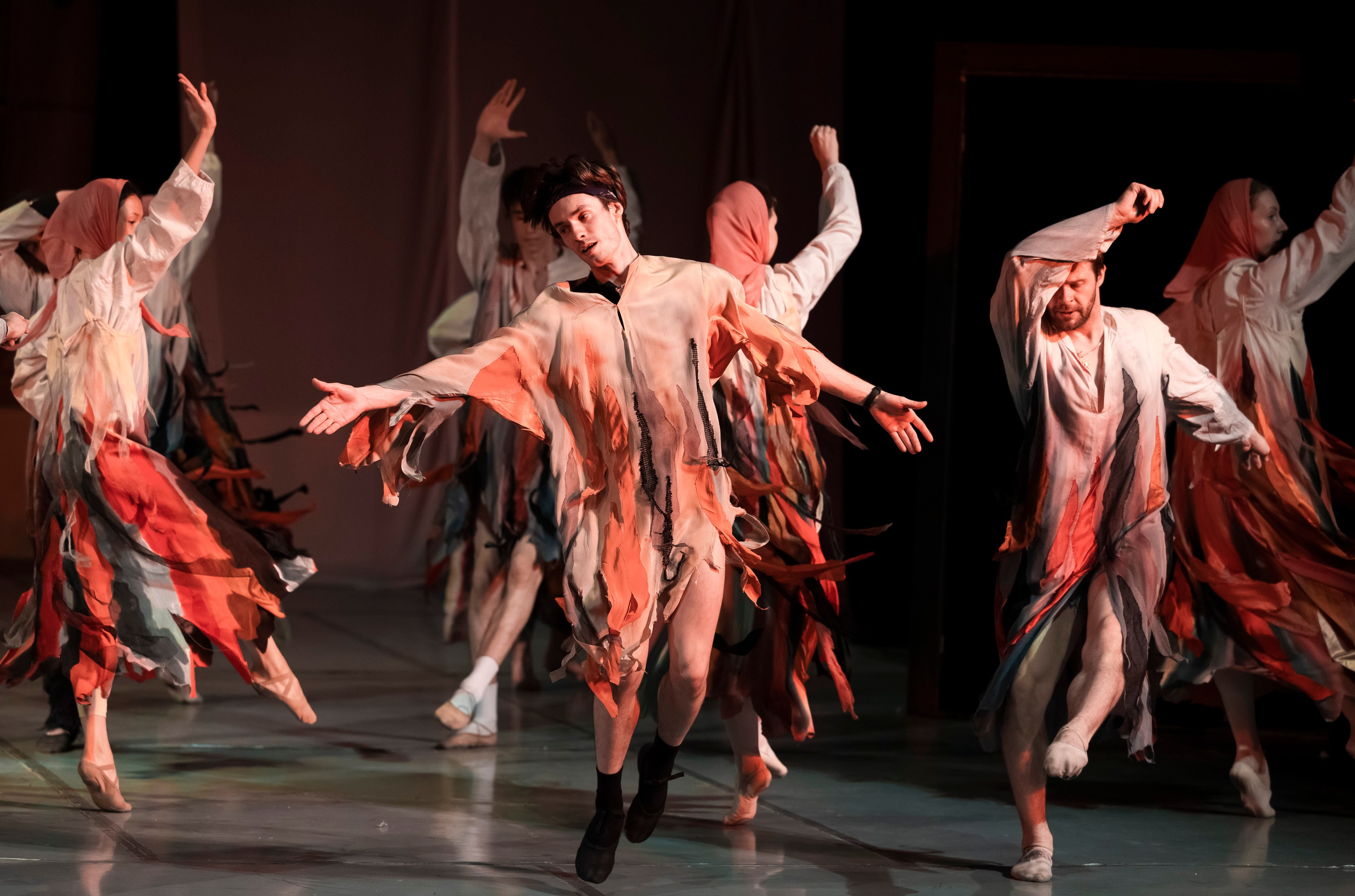 Сценическая репетиция «Пушкин. Сны после жизни» — балет Касатконой и Василёва. Балетный фотограф Москва Майоров Николай