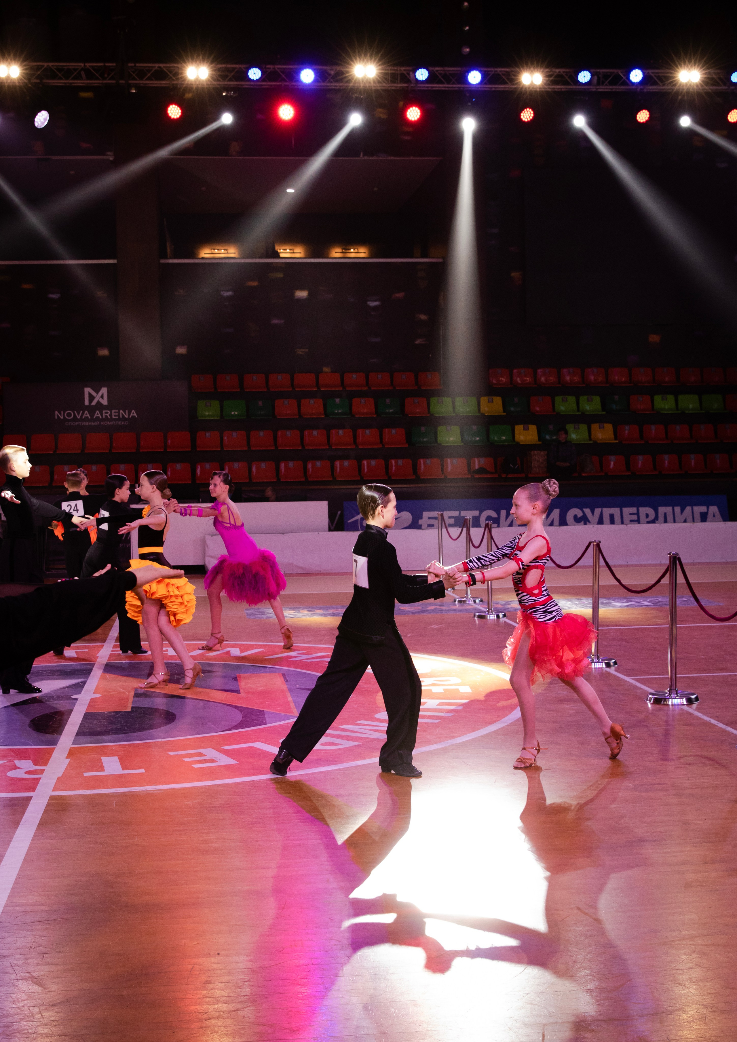 Бальные танцы, соревнования. Фотограф Анна Невская