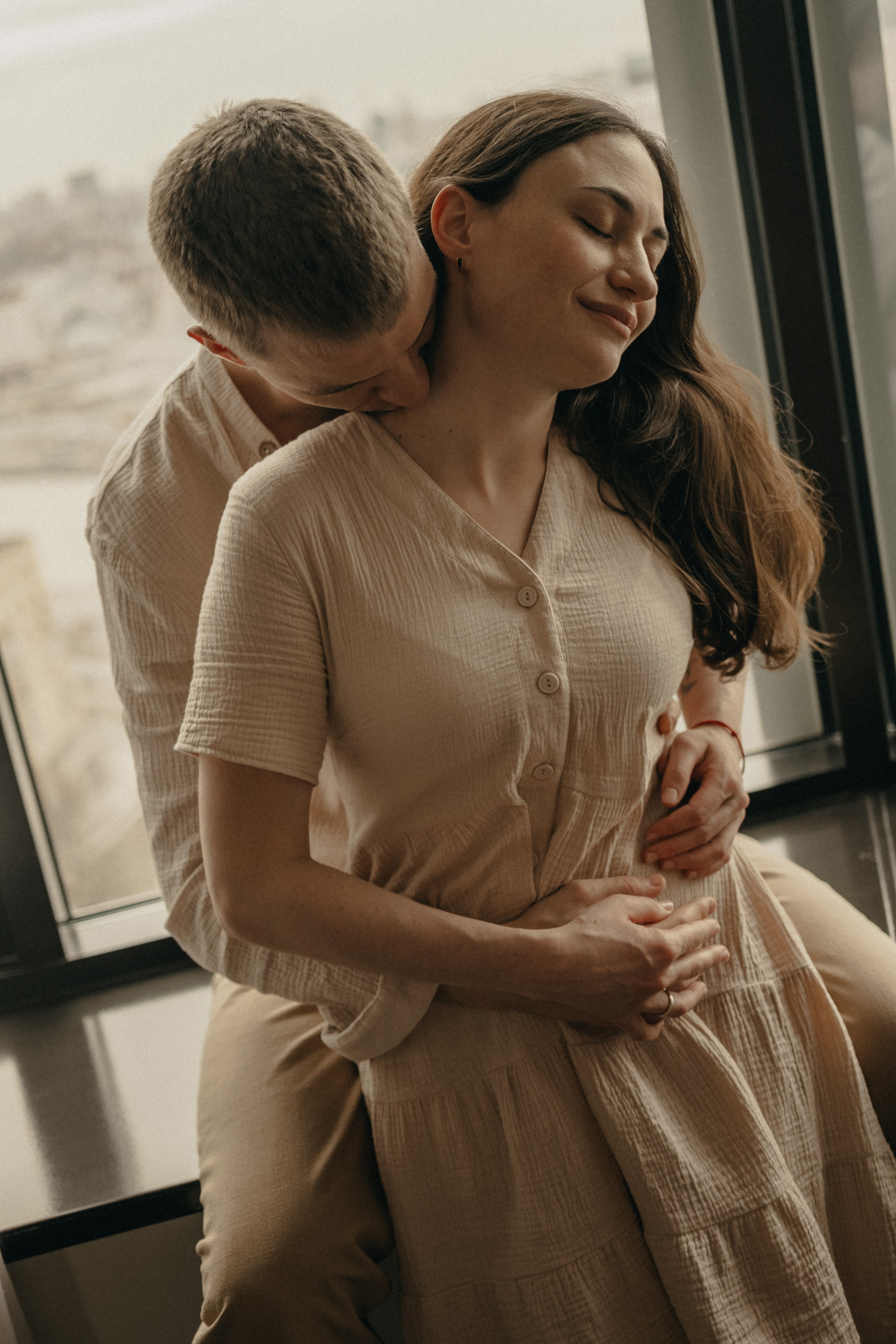 Номер на двоих. Гаврилова Настя семейный фотограф lifestyle в Москве
