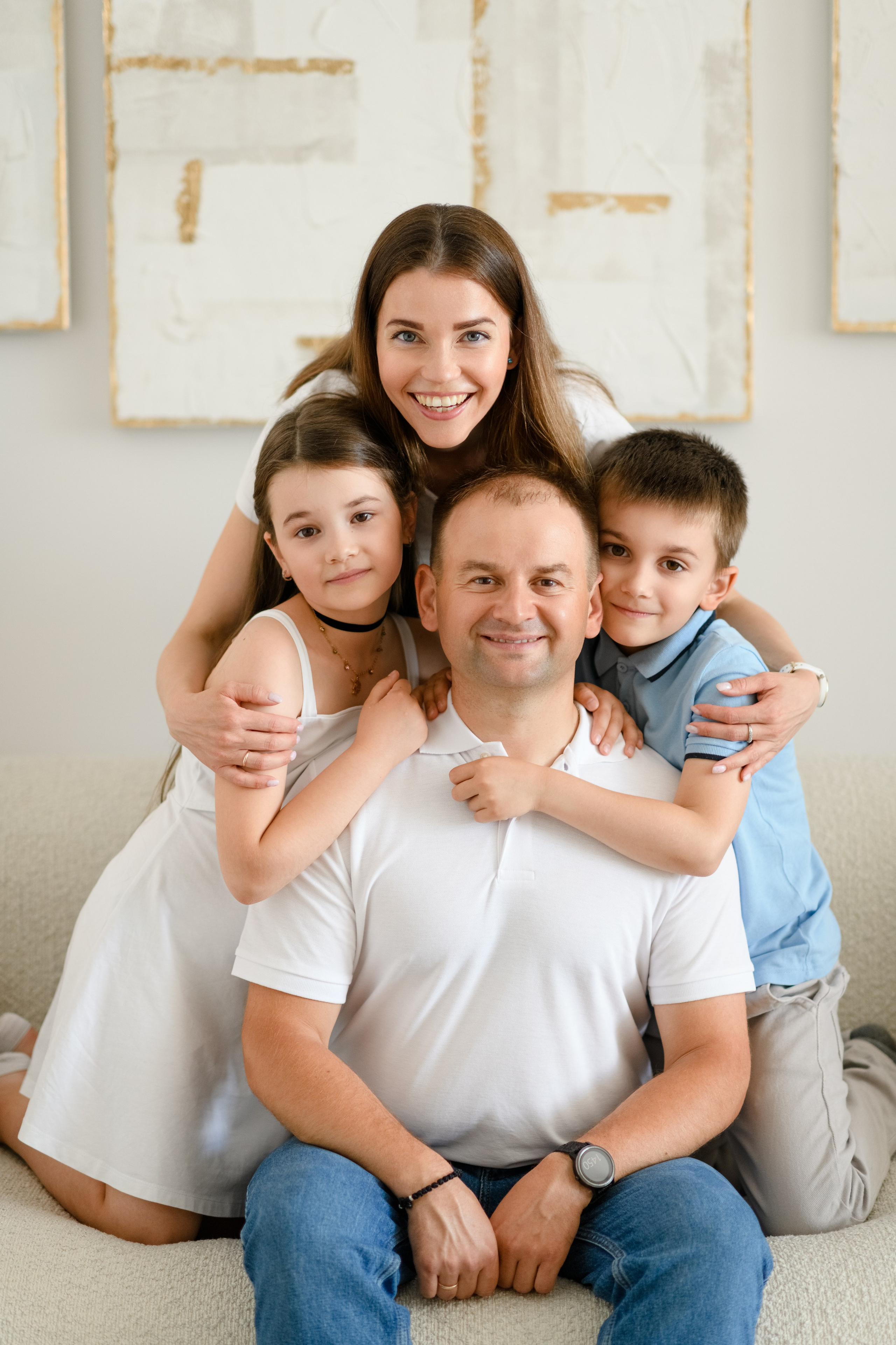 Семейные фотосессии в студии и дома. Свадебный и семейный фотограф в Санкт-Петербурге Олеся Еремеева