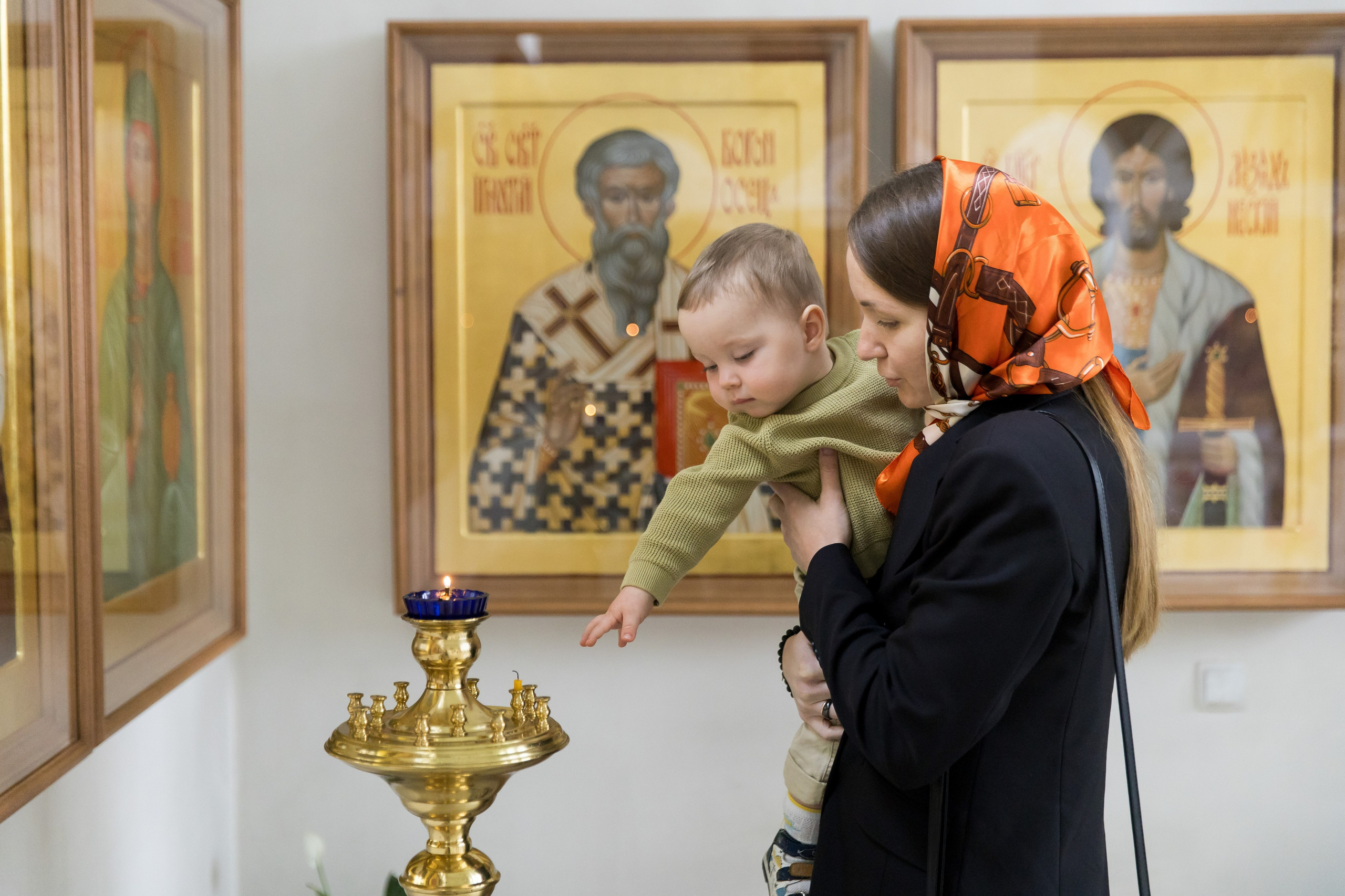 Крещение. Снимаю съемки