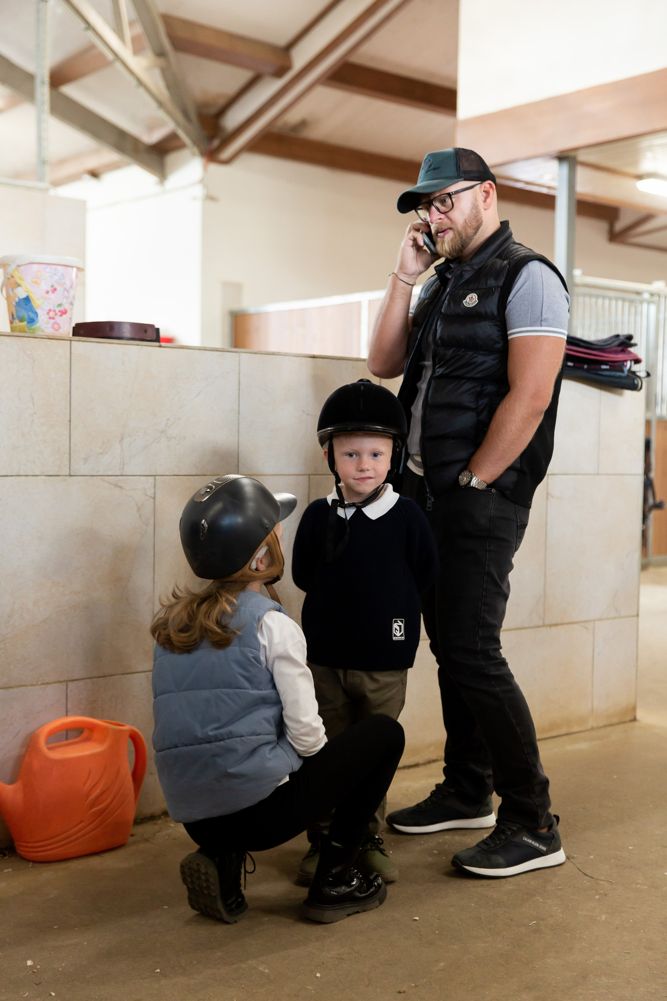 Конюшня. Снимаю съемки