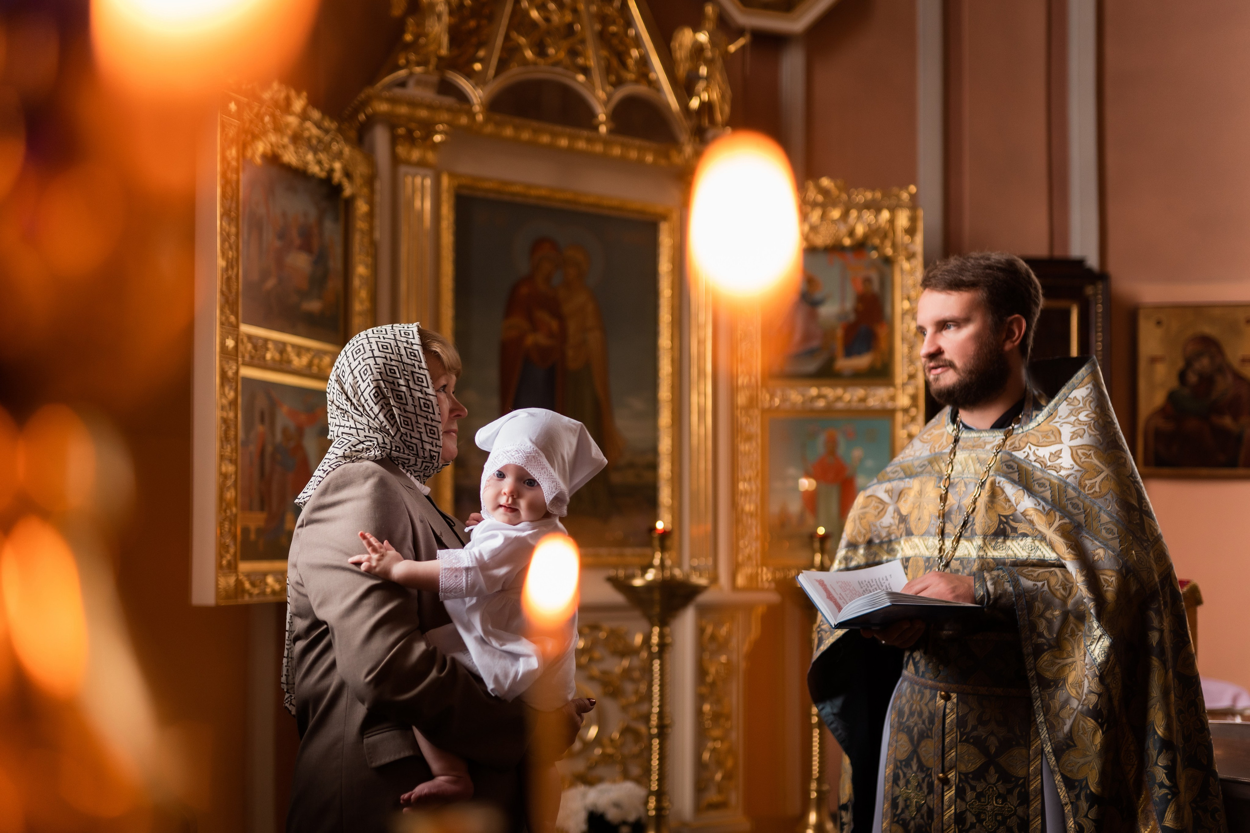 Крещение Вари. Фотограф и видеограф Евгений Романов Санкт-Петербург