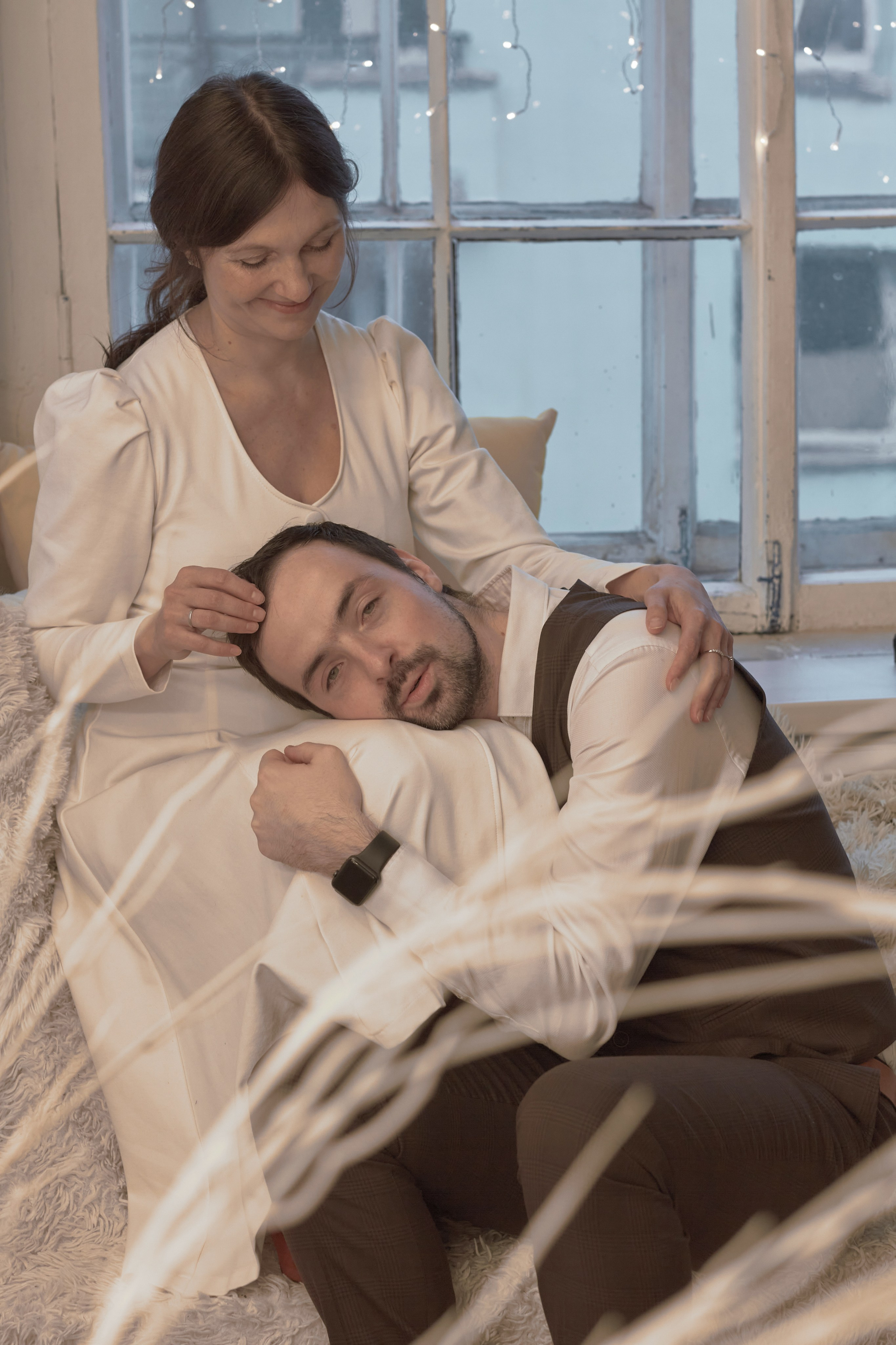 Семейная съёмка в студии. Свадебный, семейный и контент фотограф в Санкт- Петербурге Елена Грие