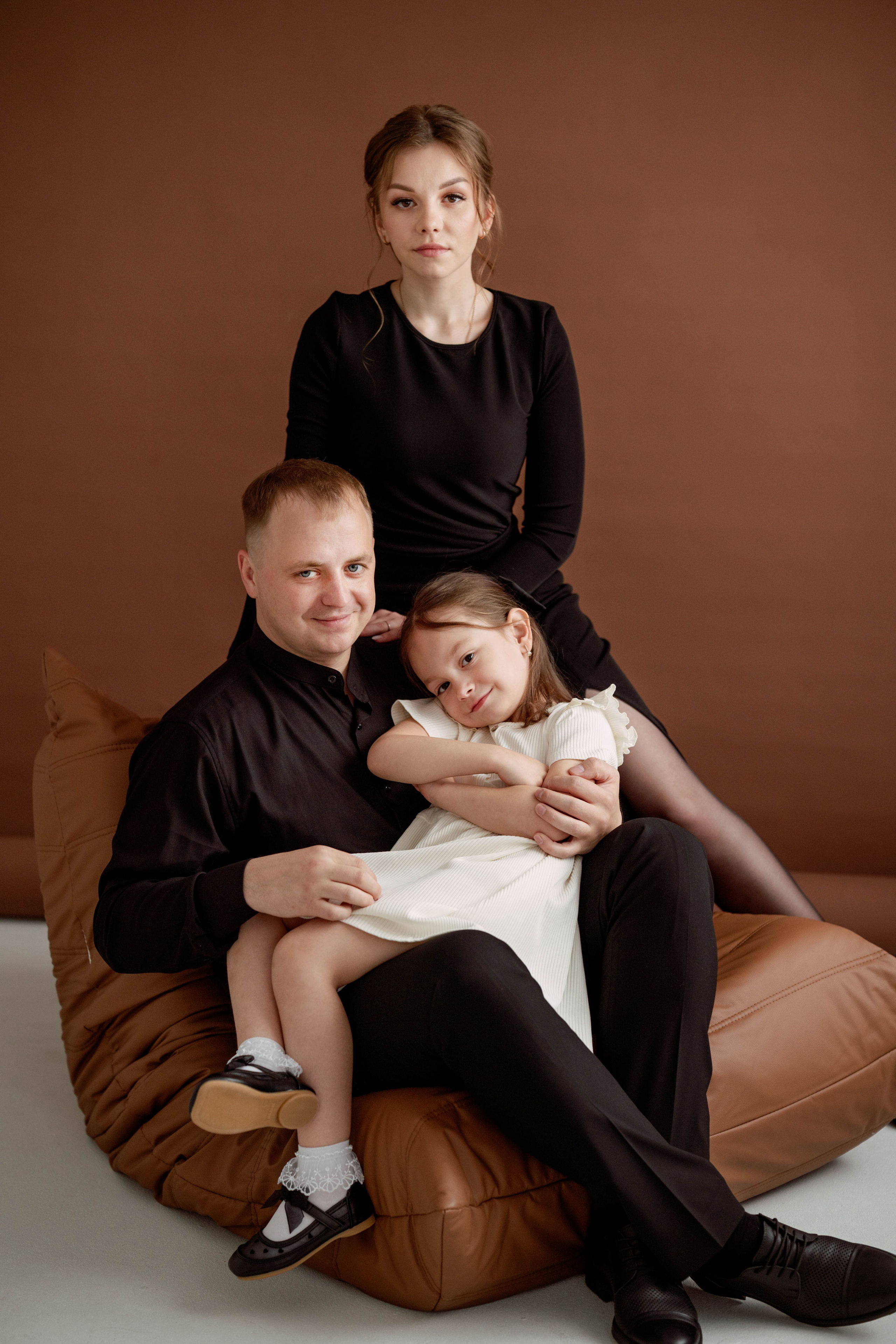Семейные съёмки в студии. Свадебный и семейный фотограф в Тейково, Иваново Зацепина Анна