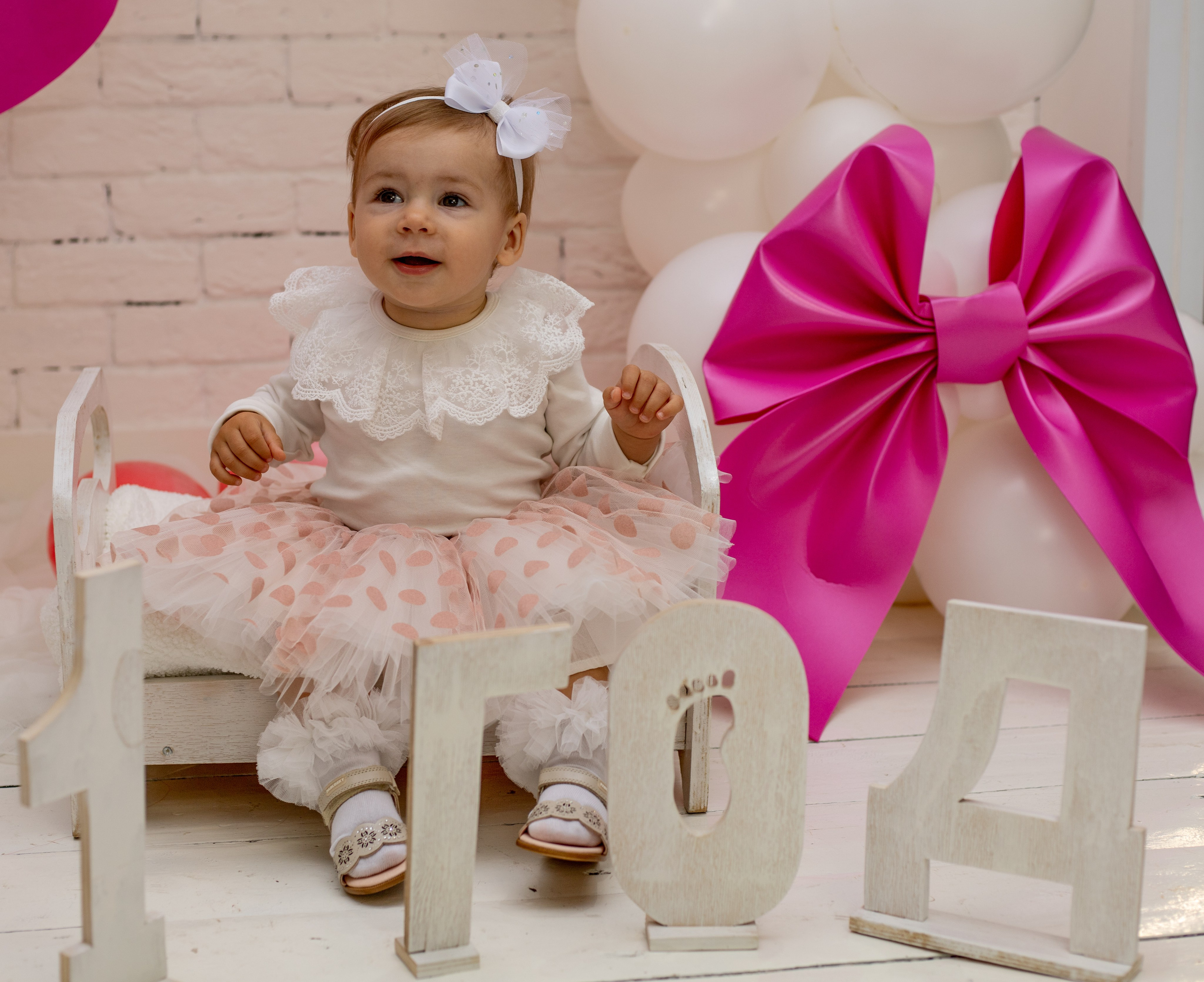 1 годик Анюте. Фотограф новорожденных в Екатеринбурге