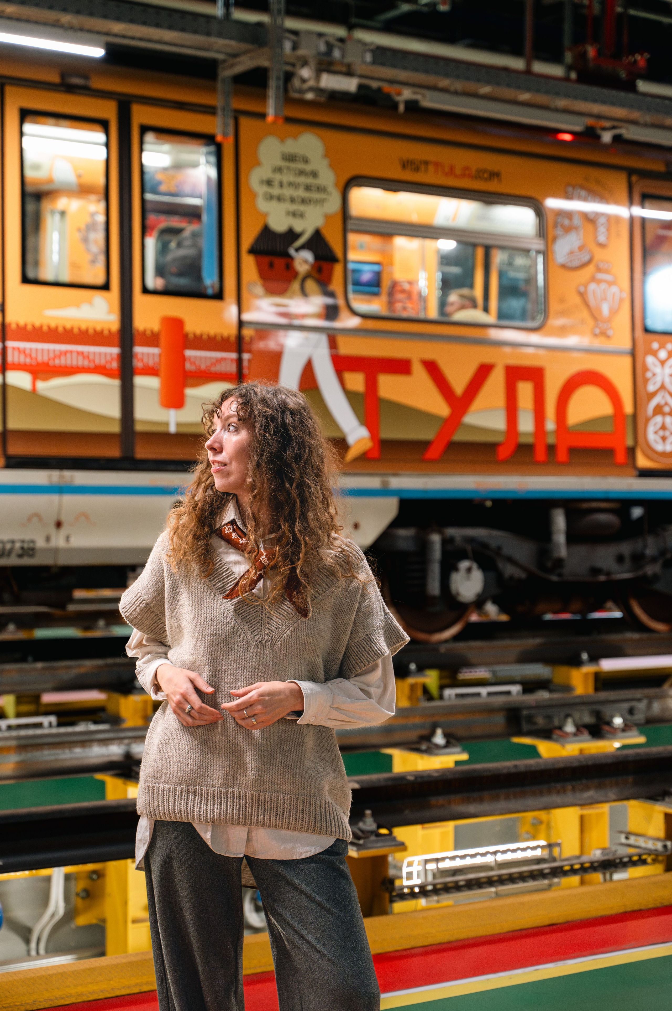 Тематический поезд. Большакова Полина — фотограф в Туле