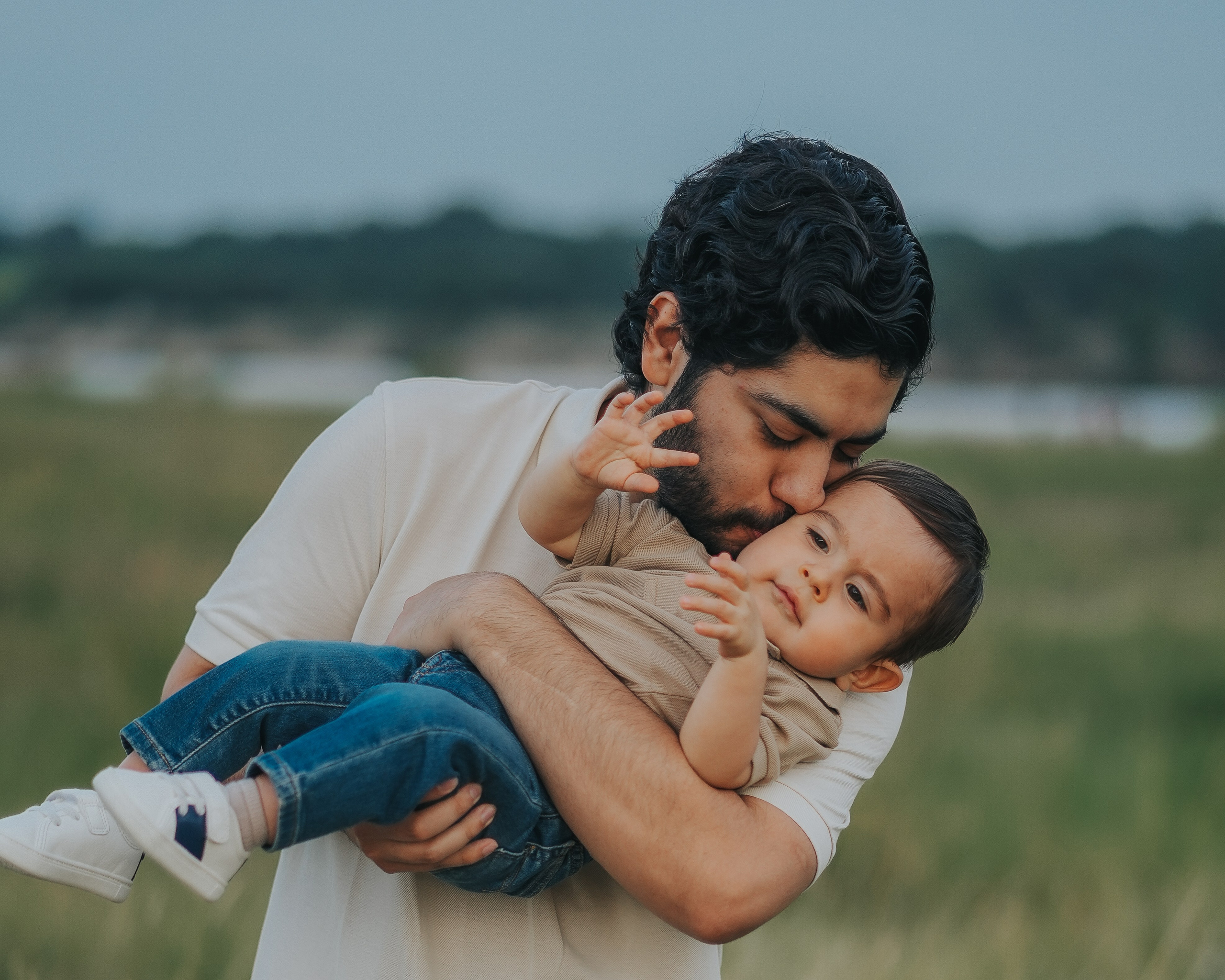 Golden hour Family session — Austin Photography