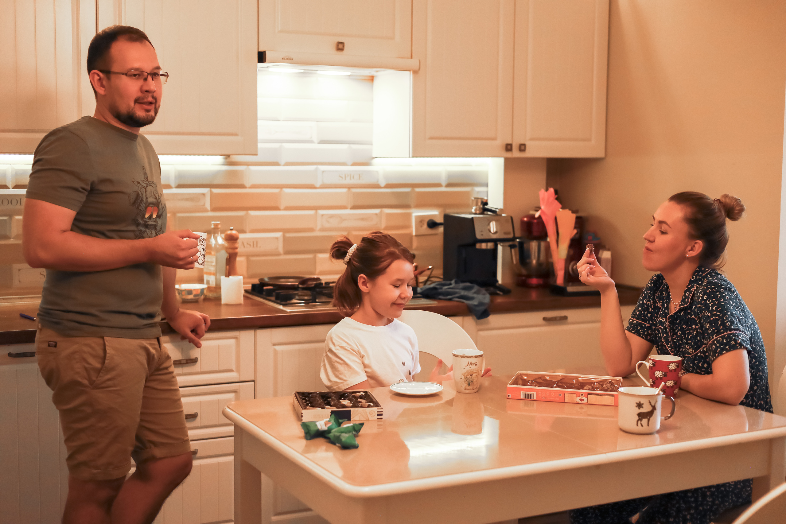 Семейная история: «Теплая». Семейный фотограф, Lifestyle съёмка в Казани