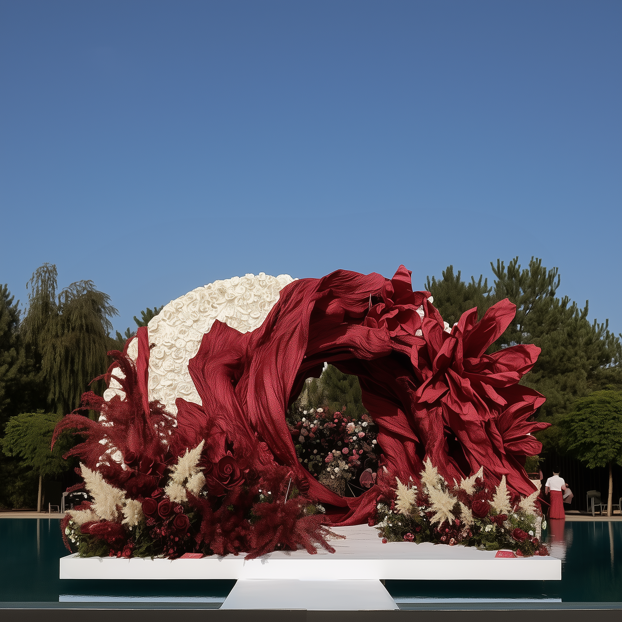 Разработка эскизов выездной регистрации для организатора Ирины Пушкаревой. Главная