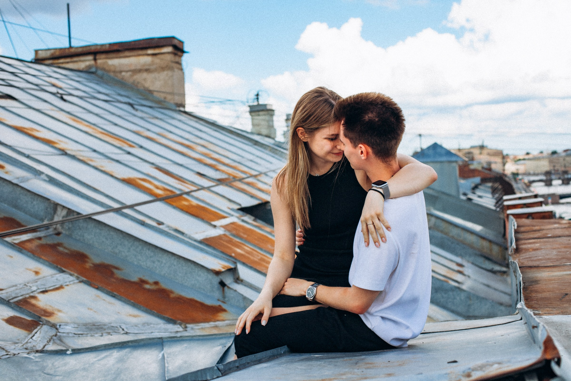 Максим и Анна в июле. Фотопрогулка в Петербурге. Индивидуальный и семейный фотограф в Санкт-Петербурге