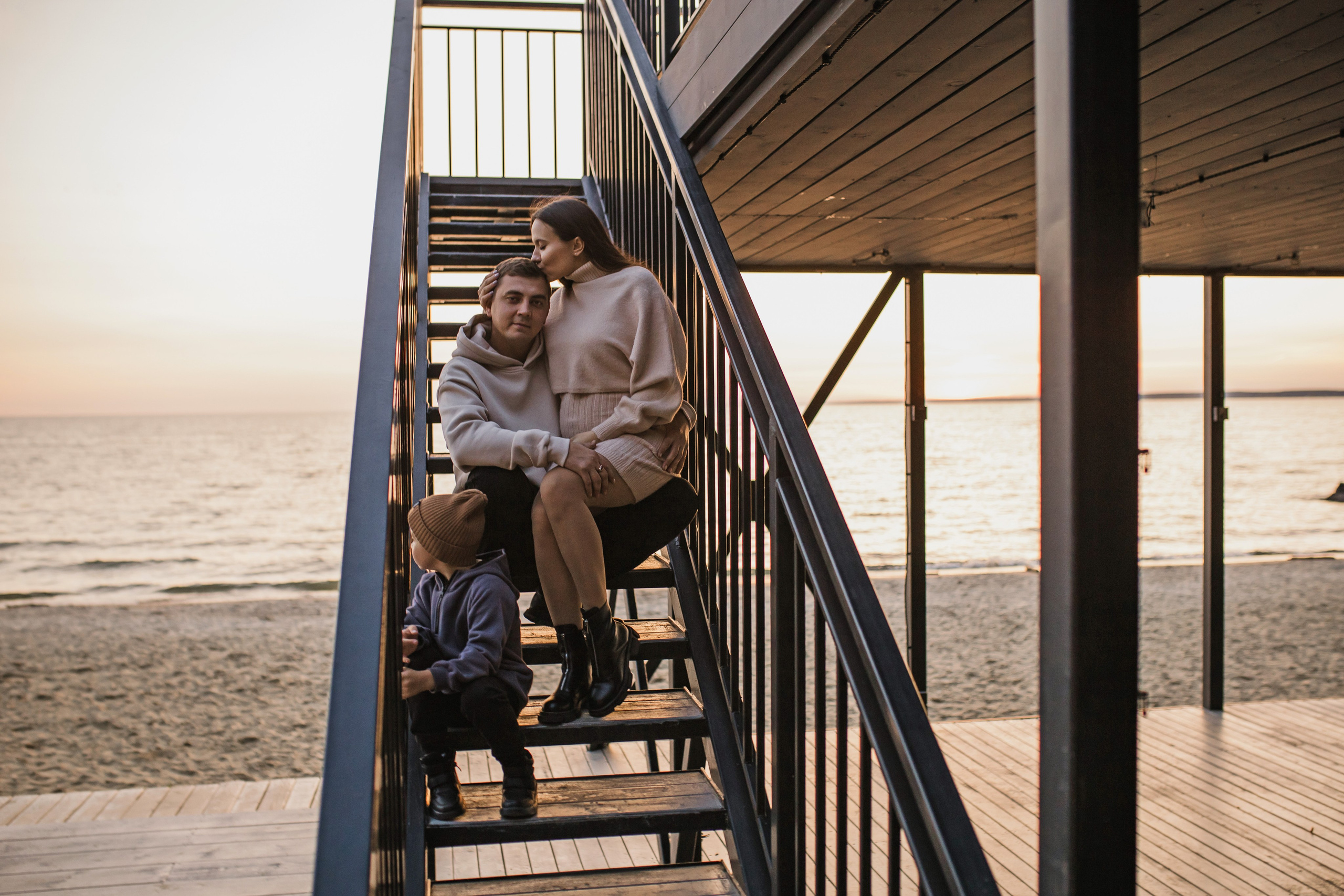 На закате. Свадебный фотограф в Новосибирске Анжелика Шамсутдинова