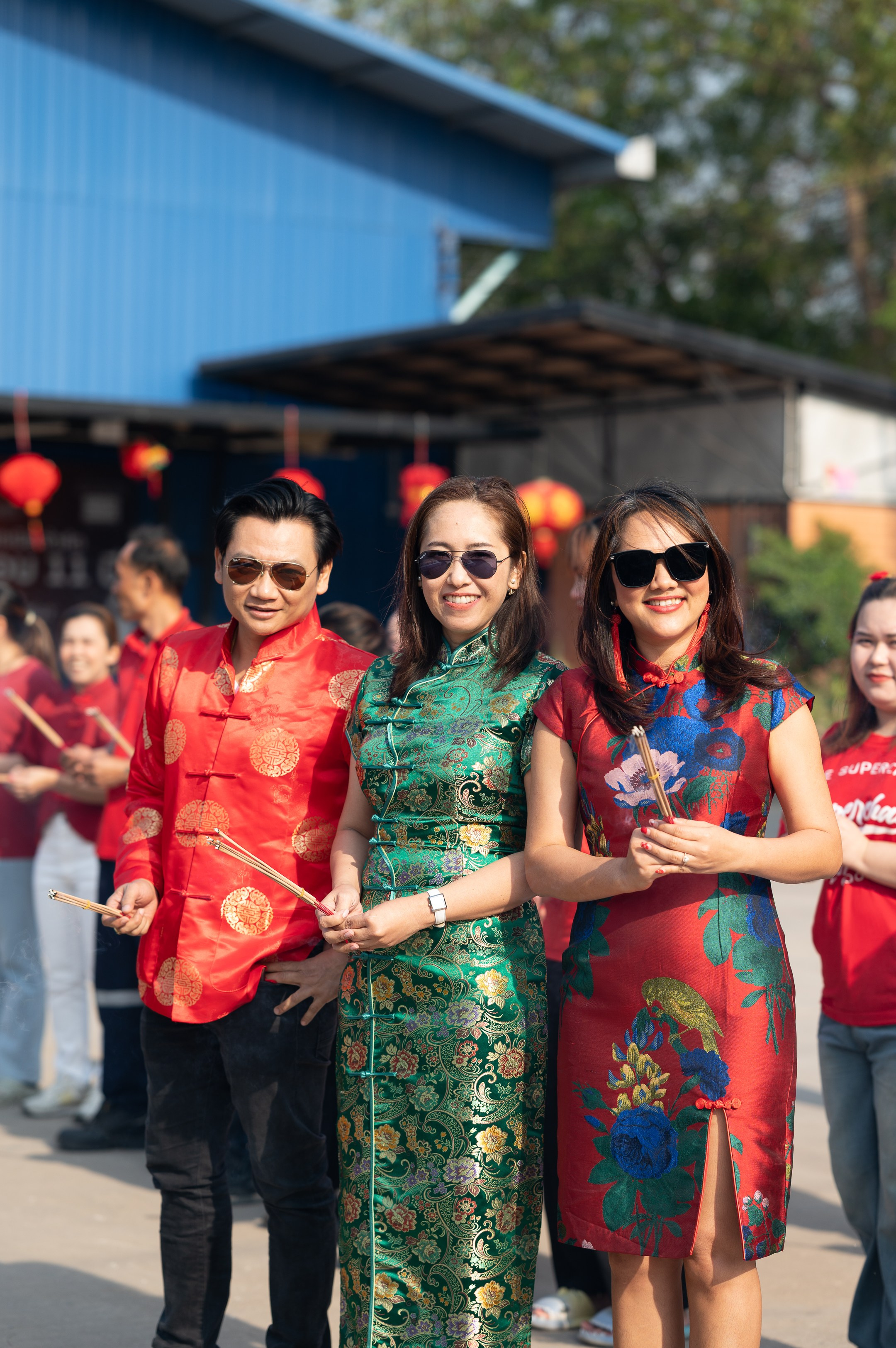 Китайский новый год в компании (Тайланд). Мир живой фотографии о Вас и для Вас