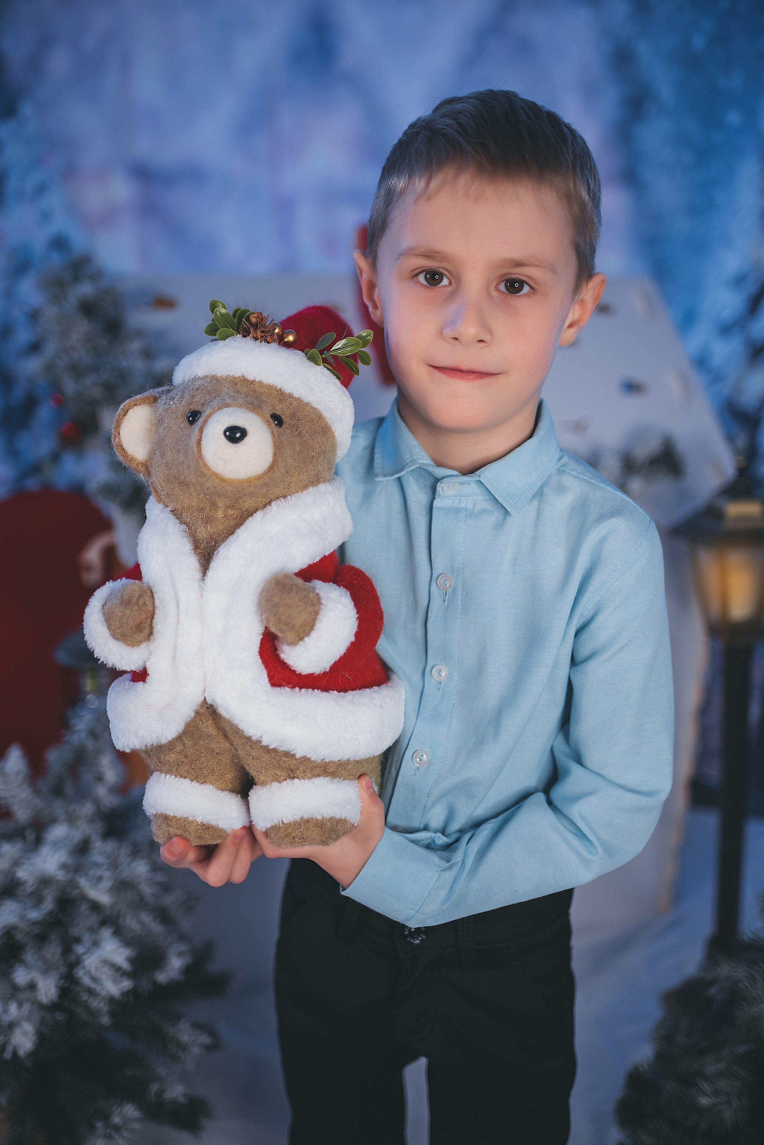 Проект «Новогодний домик». Семейный и детский фотограф в Тейково