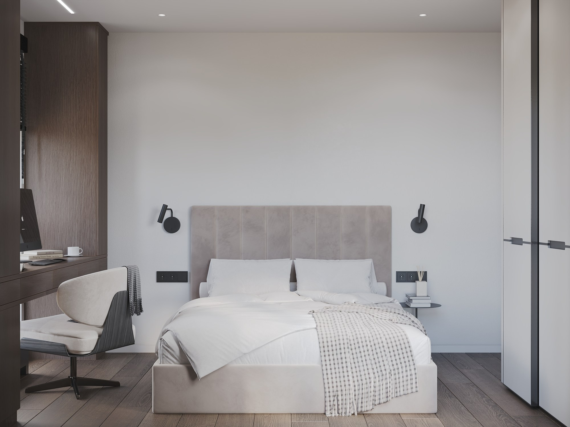 Санкт-Петербург, ЖК Шкиперский 55,9 м². БК студия дизайна интерьера