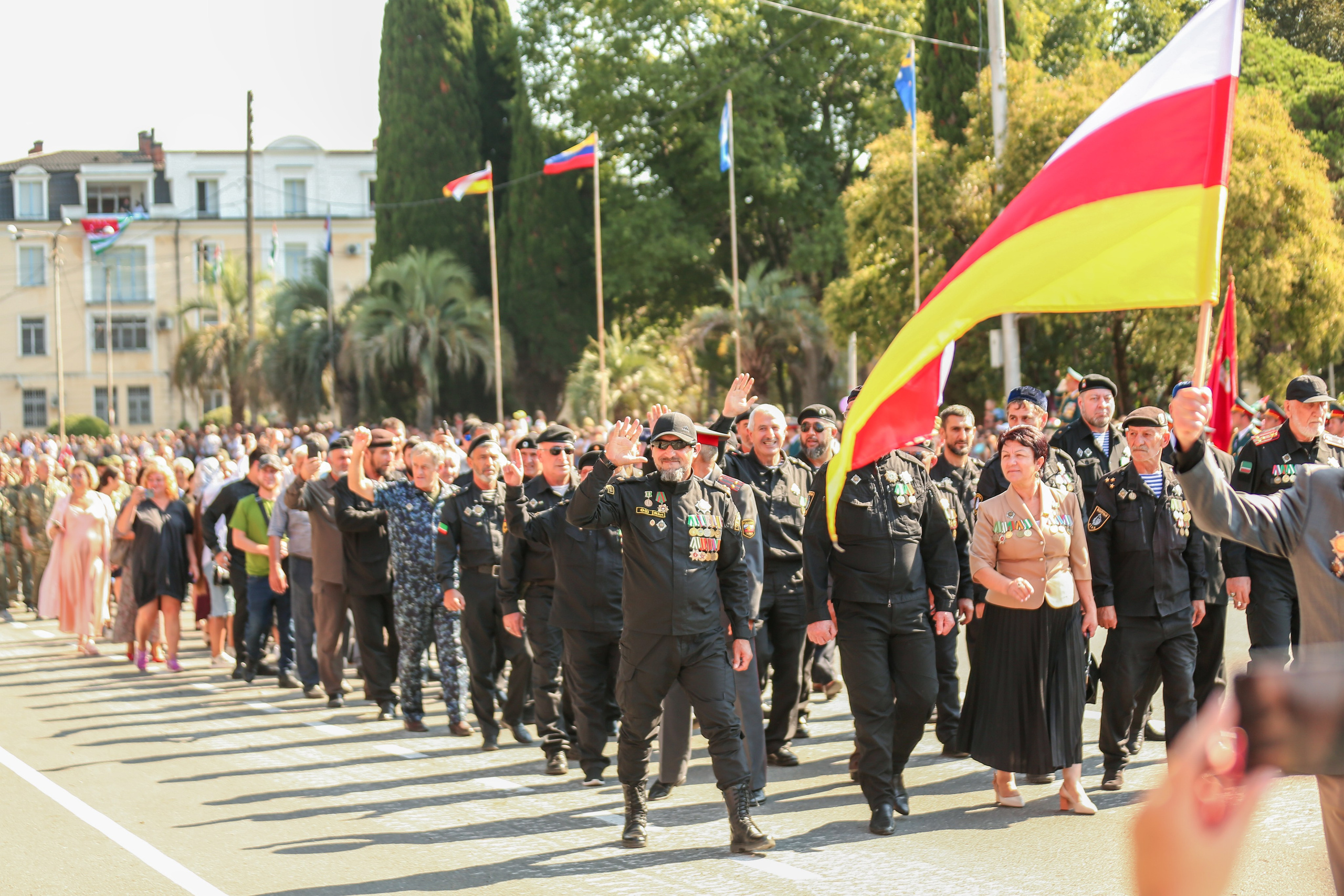 30-летие Дня Победы и Независимости Абхазии. Свадебный и семейный фотограф в Абхазии Эля Цишба