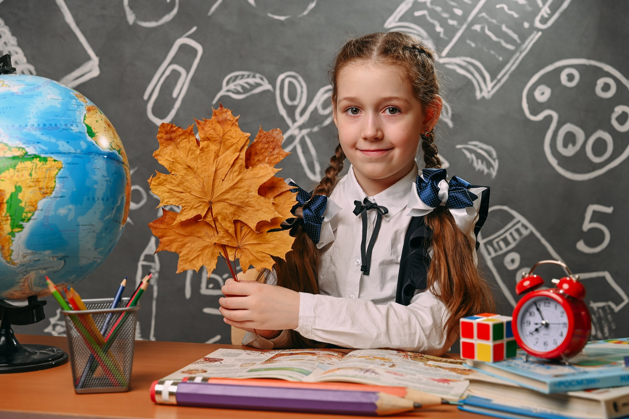 Школьная виньетка. Детский и семейный фотограф