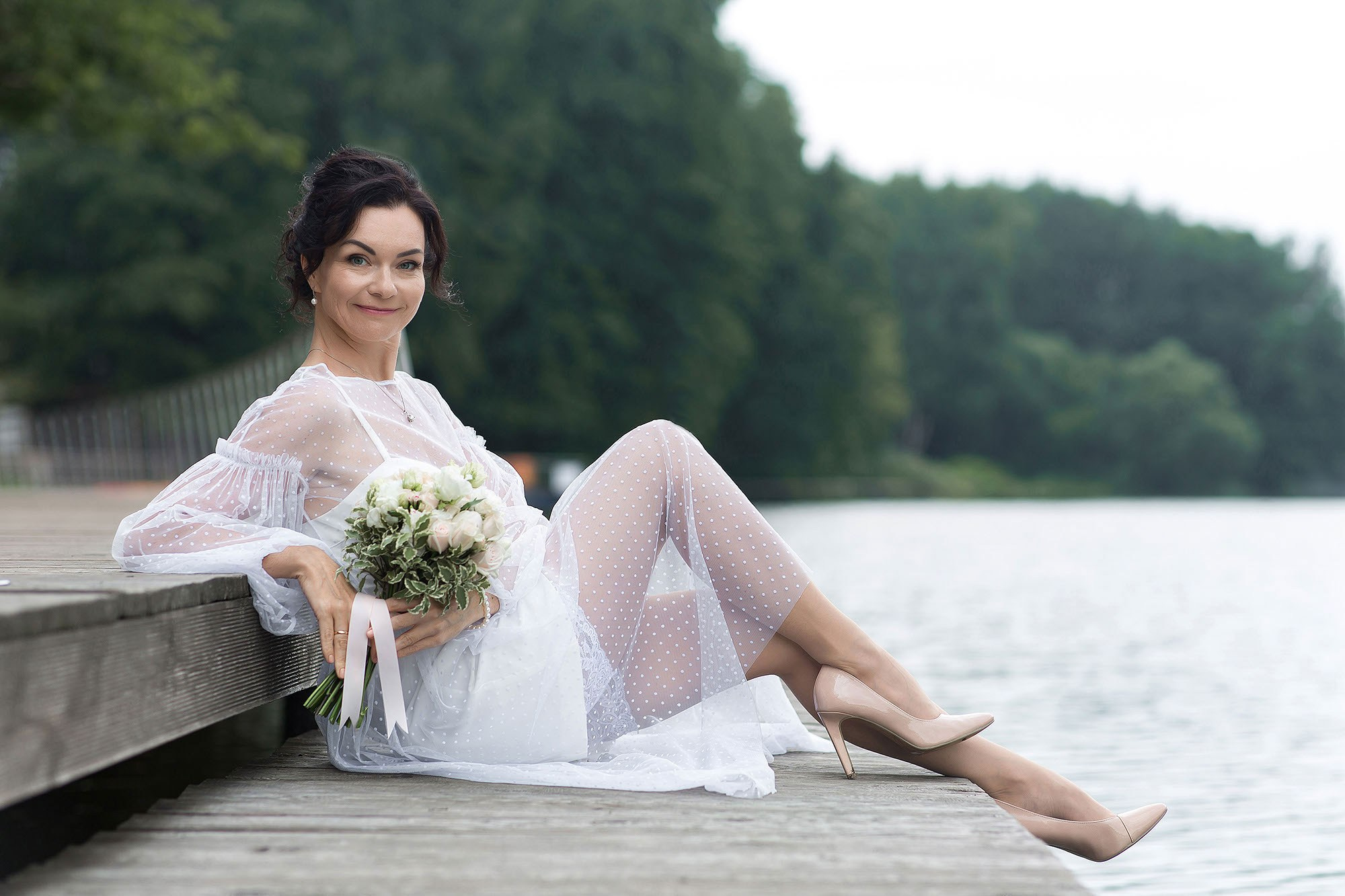 Прогулка, фотосессия жениха и невесты. Свадебная съемка. Фотограф в Москве Валерий Боцман