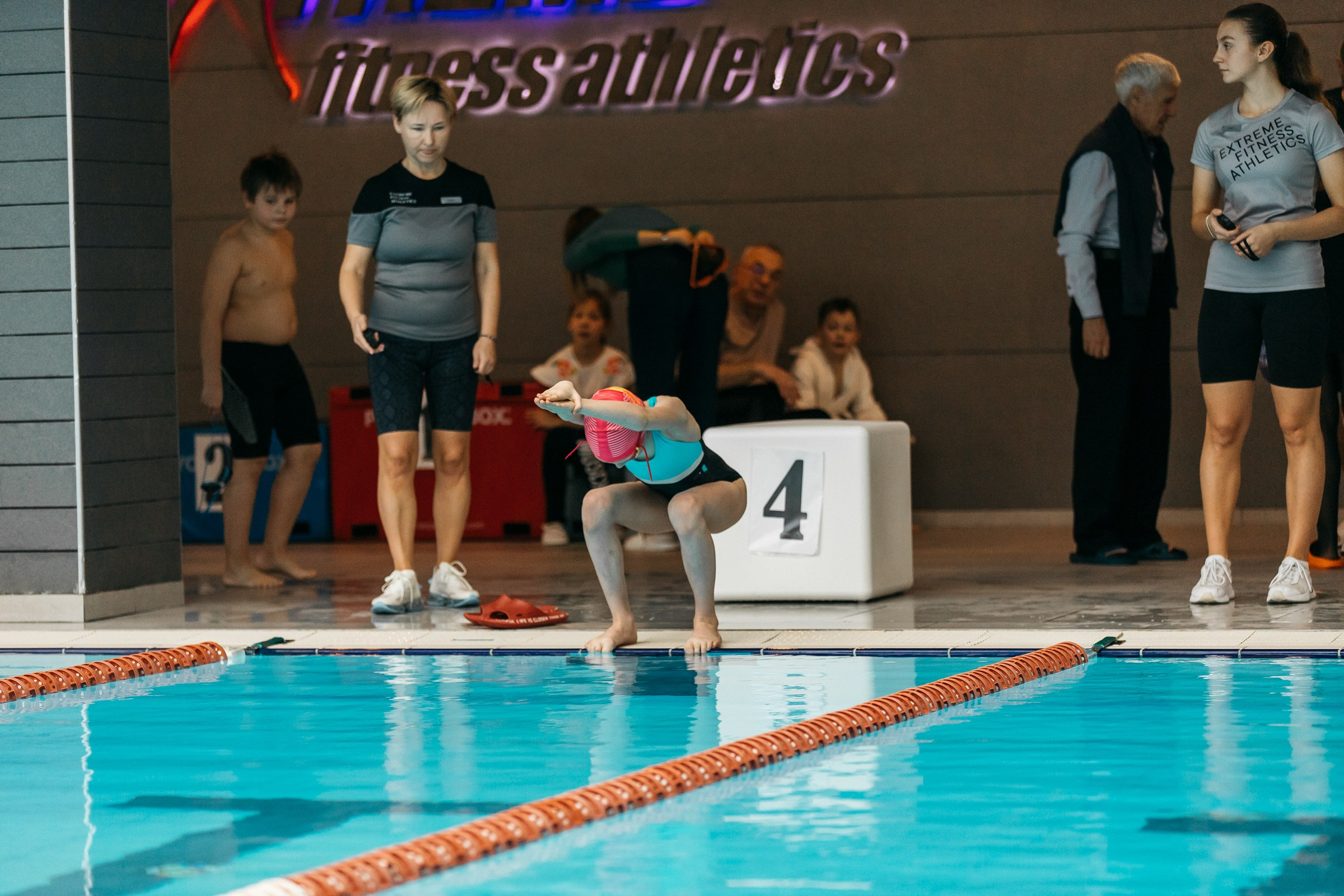 Соревнования по плаванию (зима)