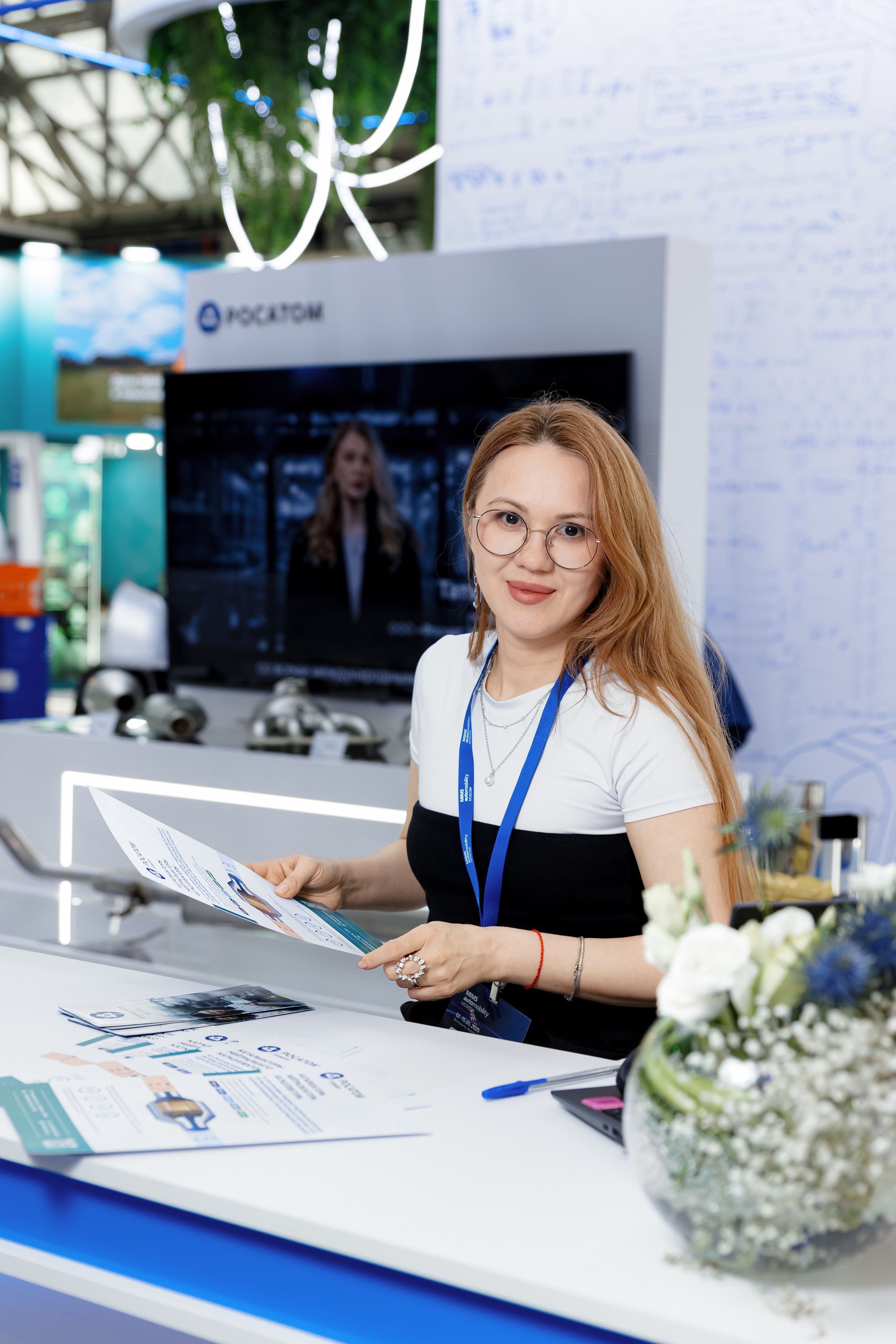 Выставочная фотосъемка компании «Росатом» mims automobility moscow 2025. Репортажный фотограф Семён Борисов | Москва