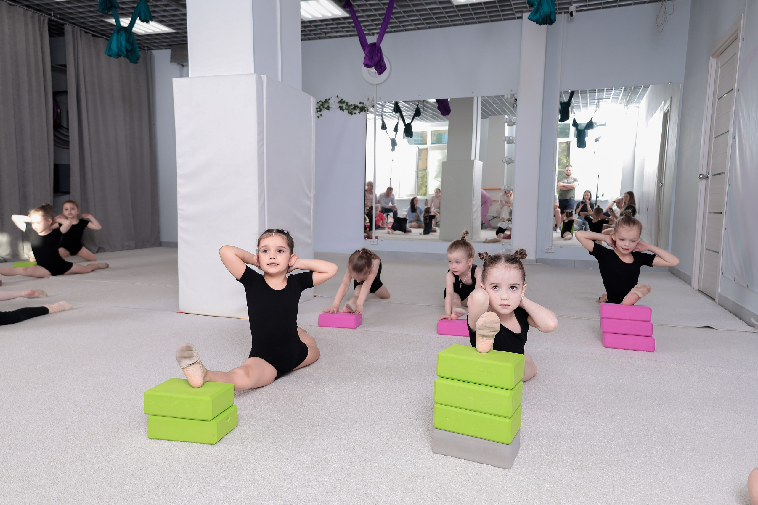 Открытый урок гимнастика. Фотограф Надршина Лилия