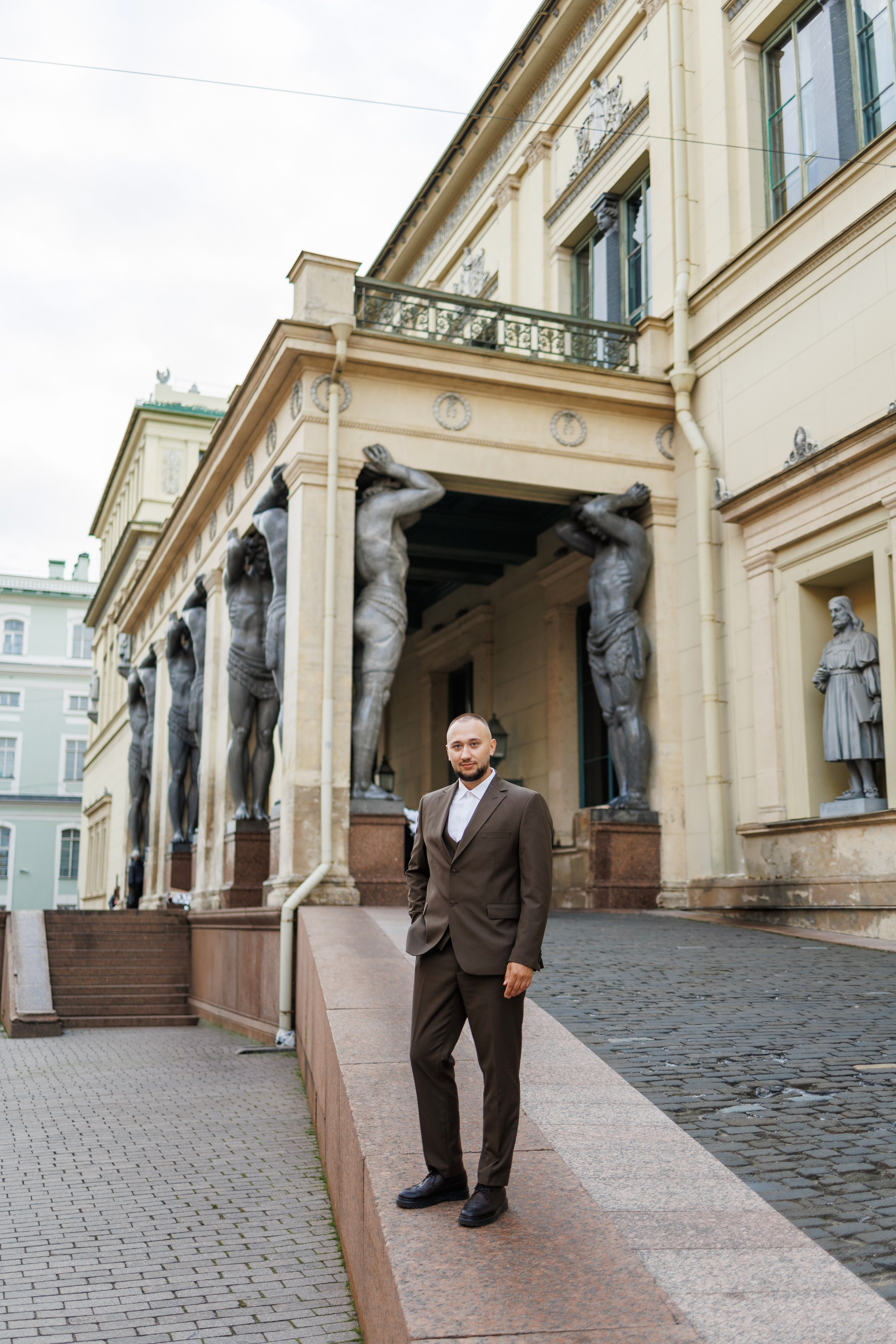 Руслан и Виолетта — Исаакий, Зимняя канавка. Боженова Елена фотограф Санкт-Петербург