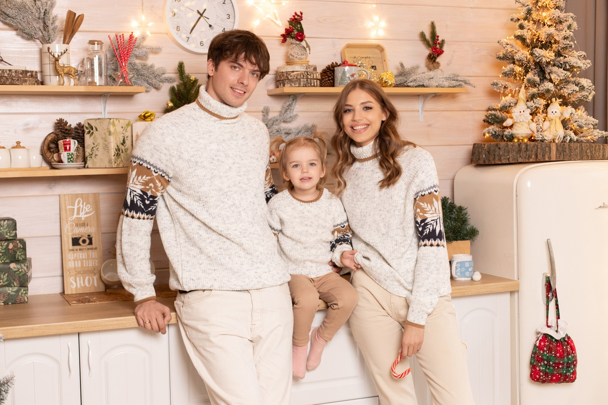 Новогодняя фотосессия в моей студии. Профессиональный фотограф Анастасия Кохно