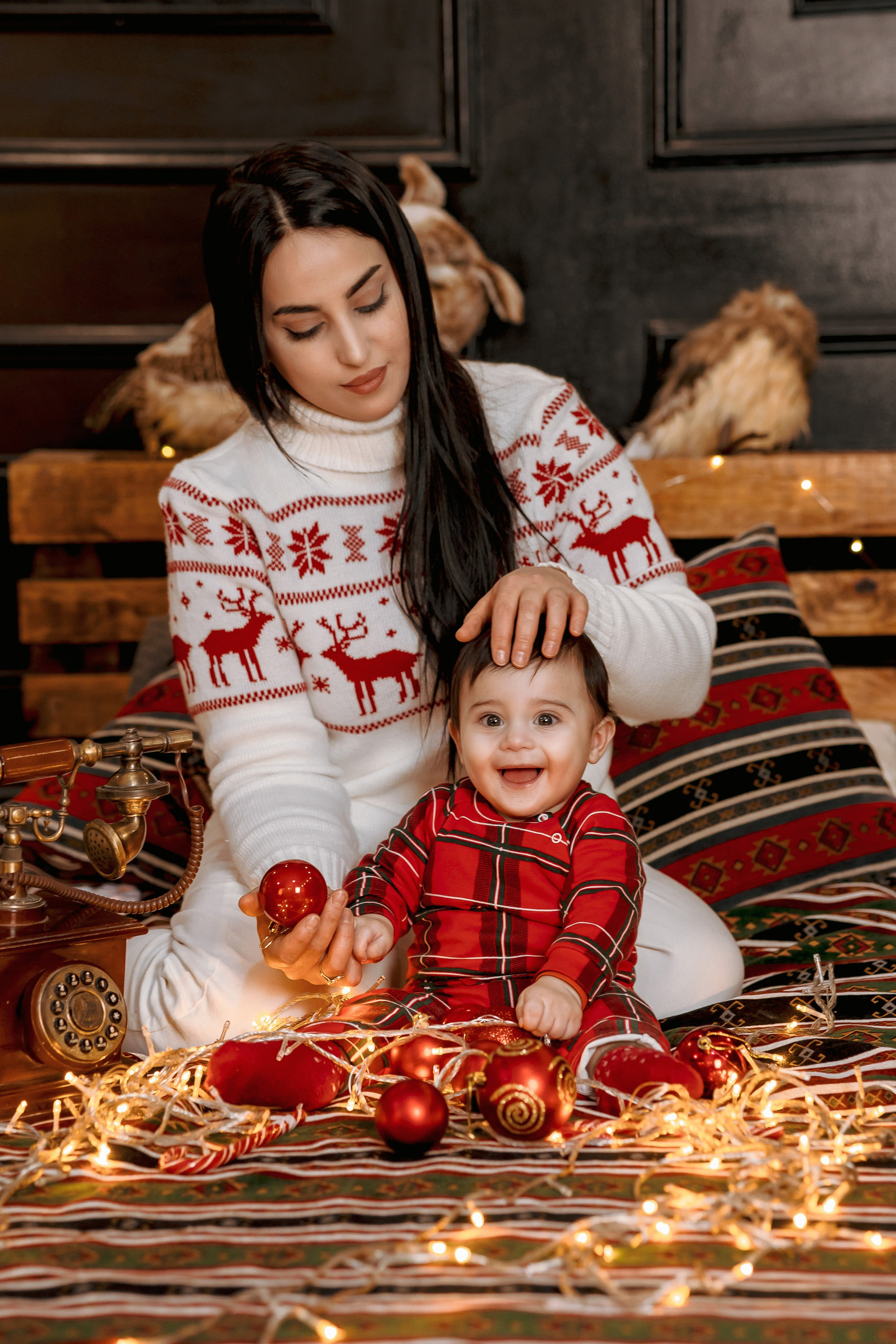 Зухра с детками. Свадебный и семейный фотограф в Каспийске Алёна Нурмагомедова