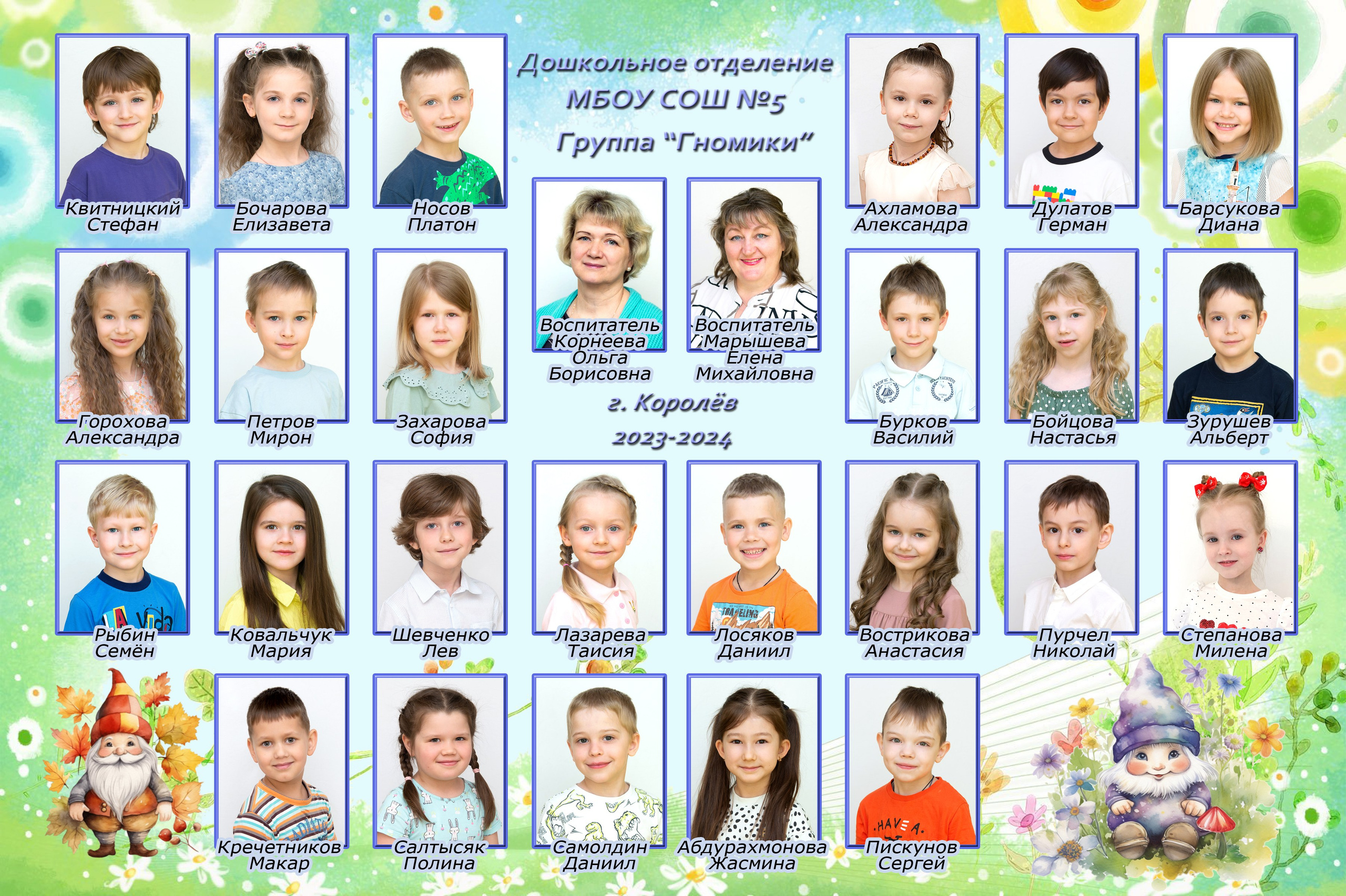 Общие фото и виньетки в саду и школе. Детская и семейная фотосъемка Наталья фотограф и видеооператор Королёв