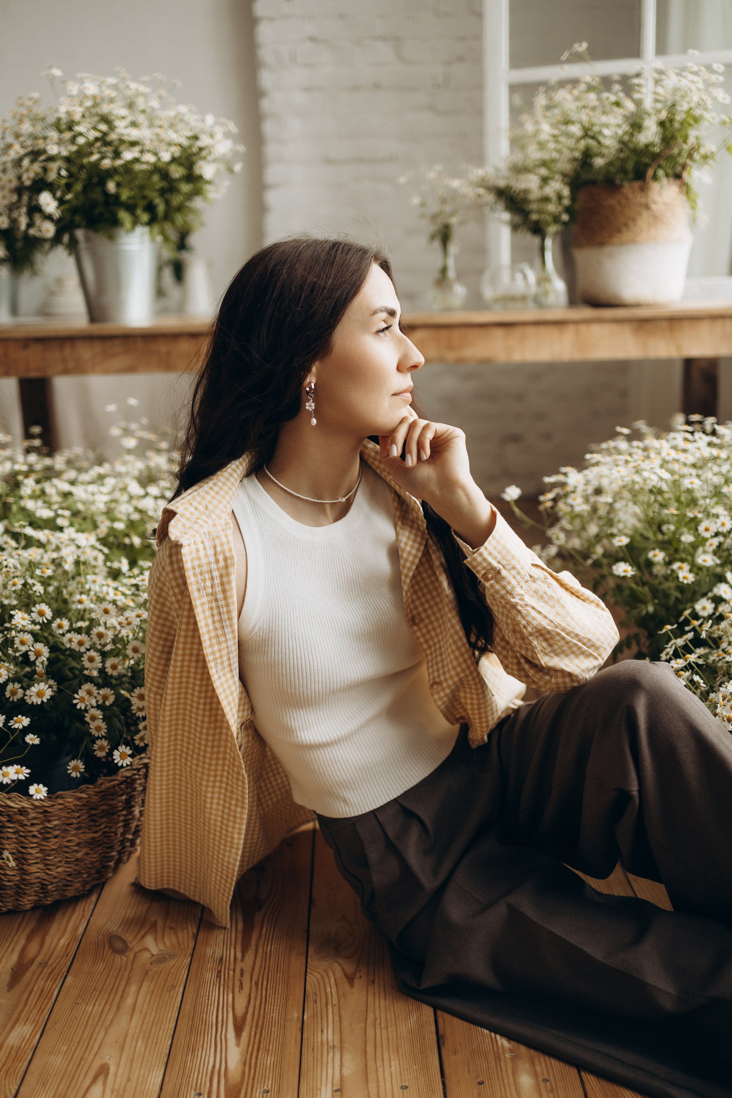 Вика ромашки. Самый теплый фотограф в Краснодаре Рябоконь Ксения