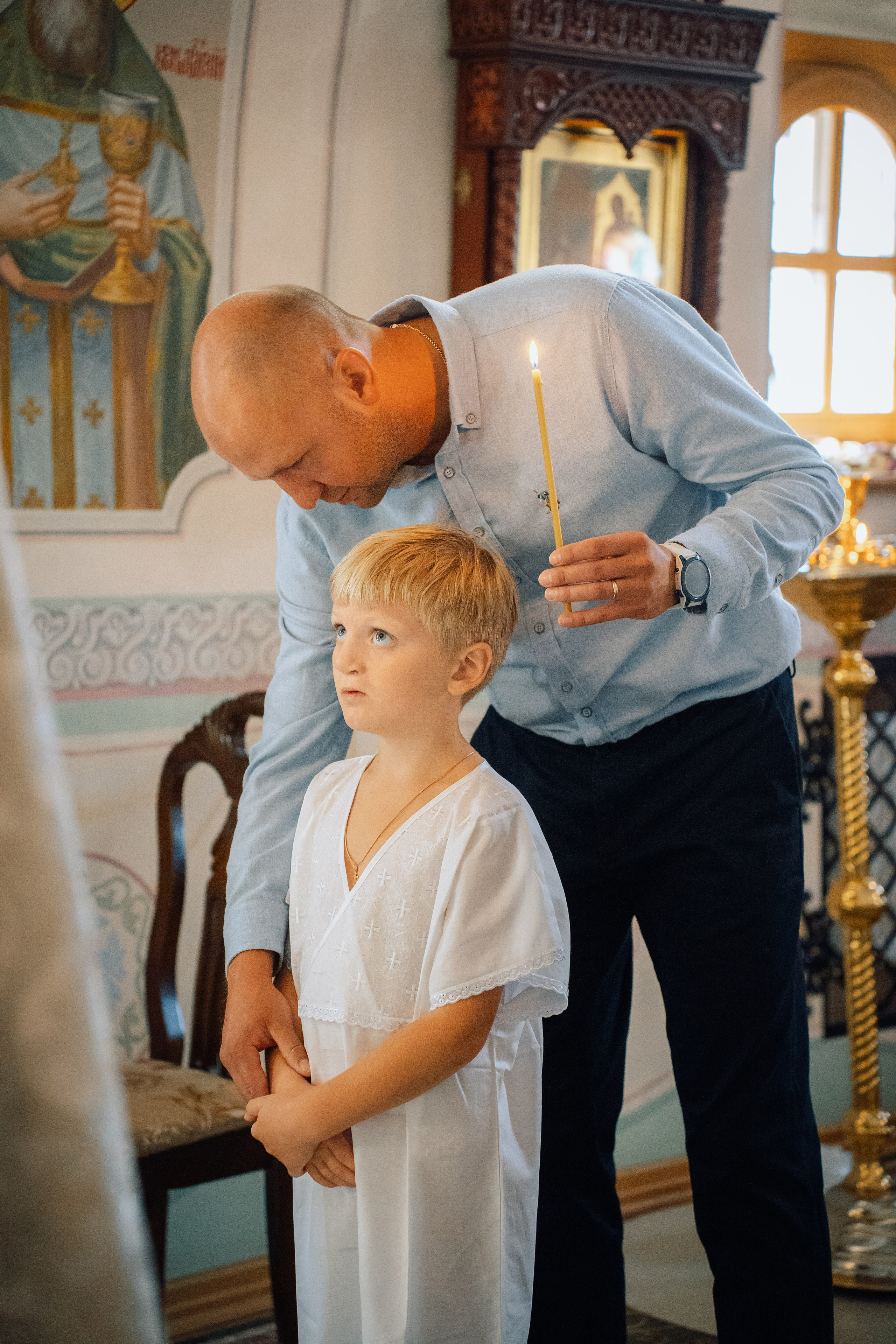 Крещение Марка. Фотограф Казакова Анастасия