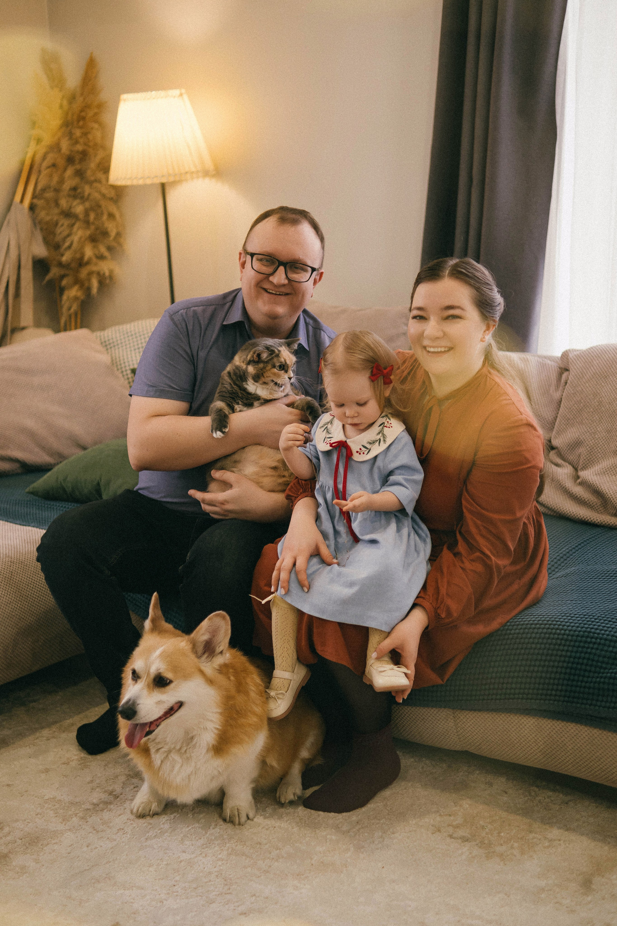 Оксана, Костя и Злата (2026). Анна Демидова — фотография для жизни и бизнеса в Абакане