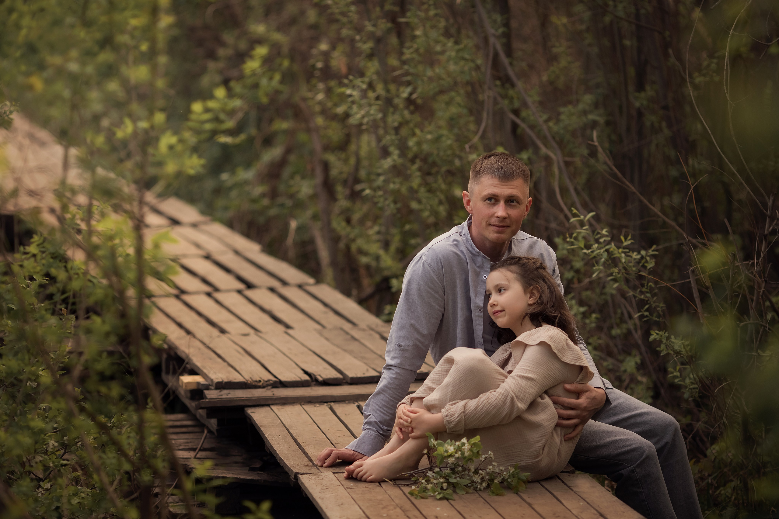 Весенний вечер. Семейный и детский фотограф в Саратове Полина Коткина