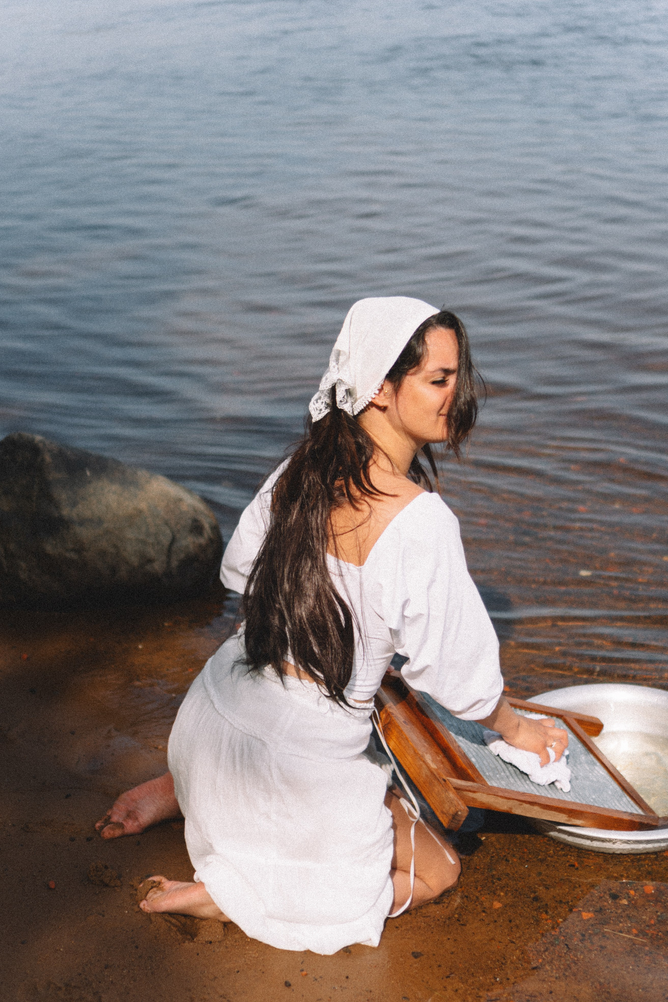 СТИРКА НА РЕКЕ. Профессиональный фотограф, Санкт-Петербург — Виктория Богомолова