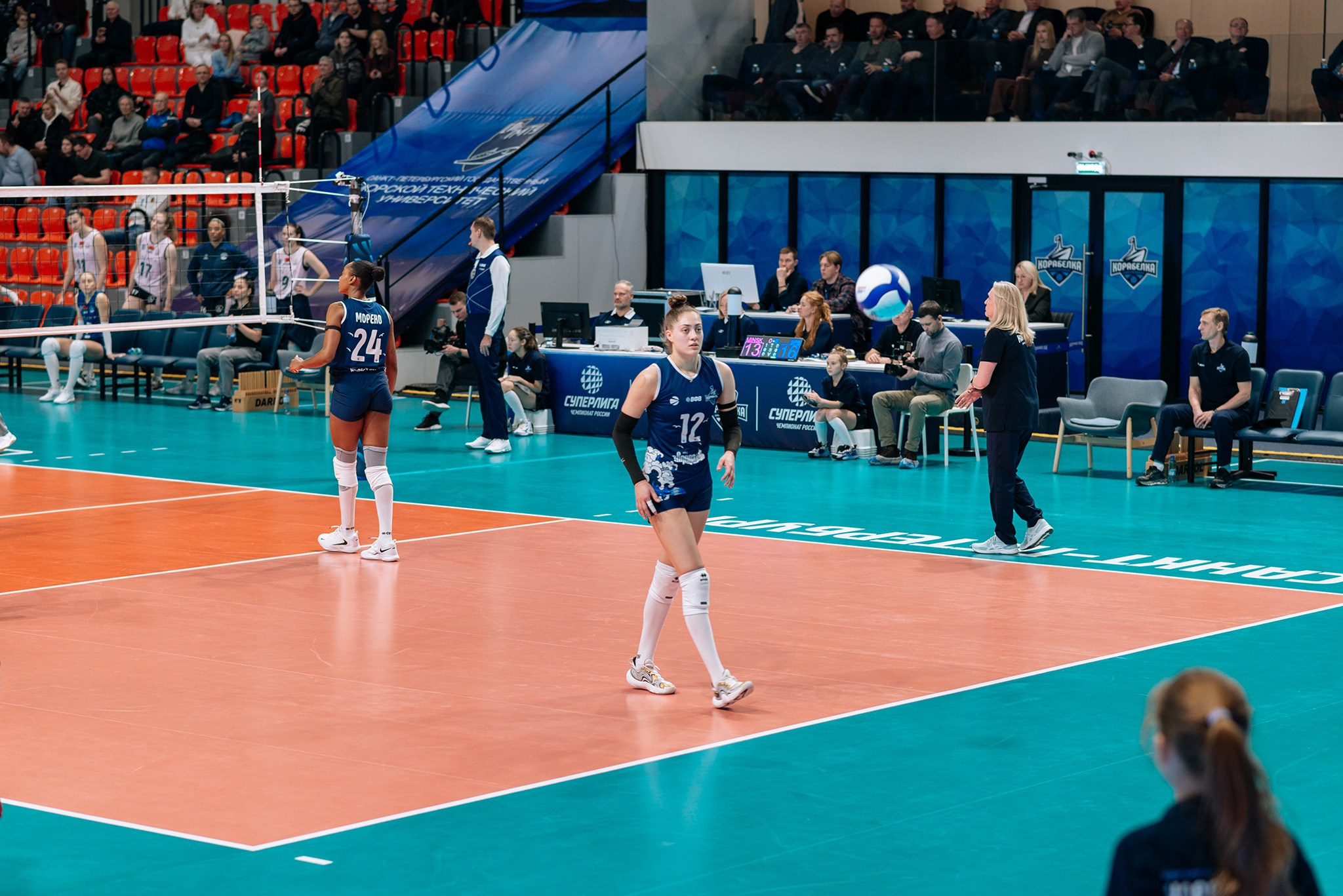 «Корабелка» — «Минчанка» Суперлига чемпионат России. Январь 26. Репортажный фотограф в Санкт-Петербурге Анастасия Клёпова